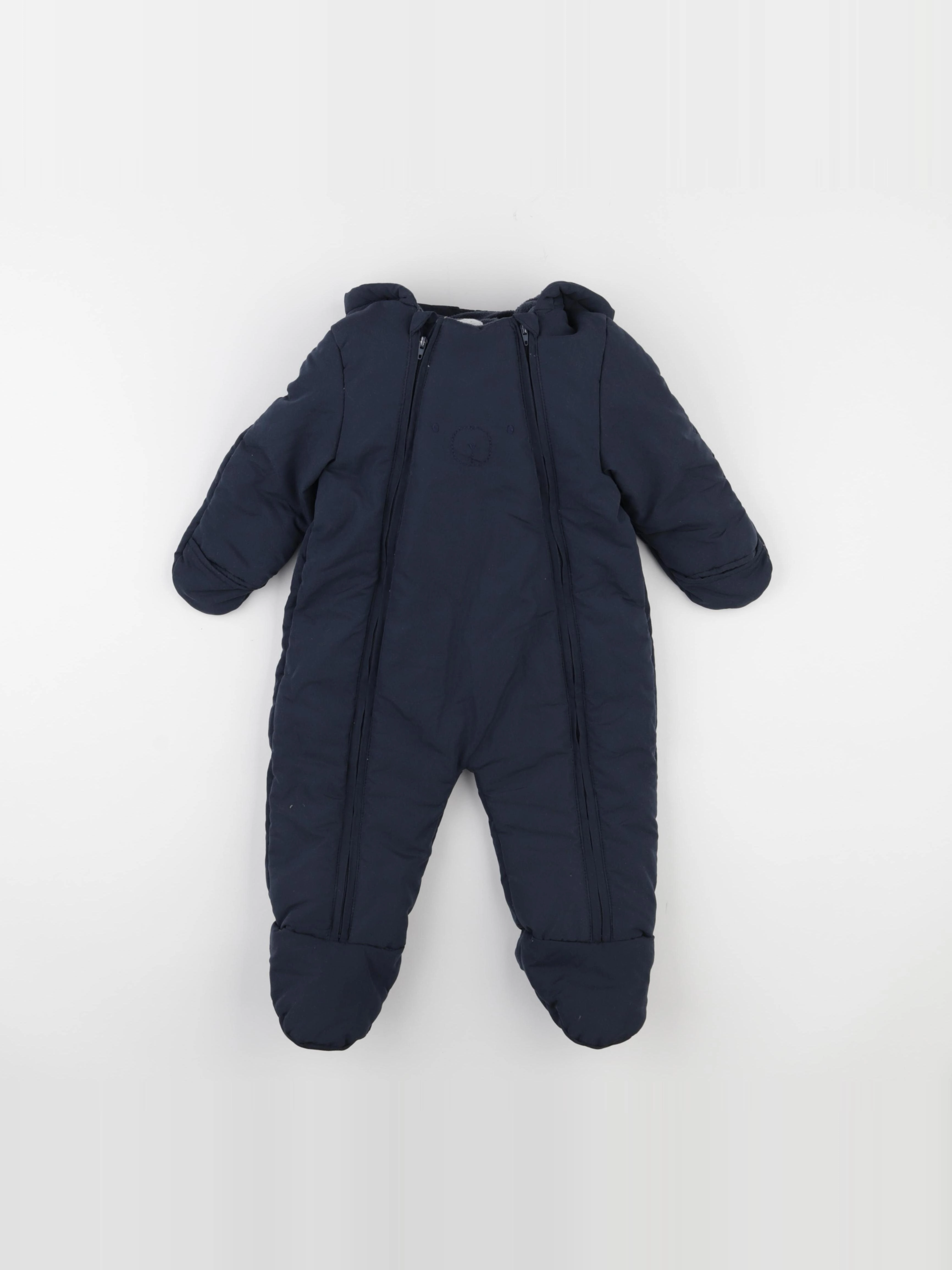 Vertbaudet - combi-pilote bleu - 12 mois