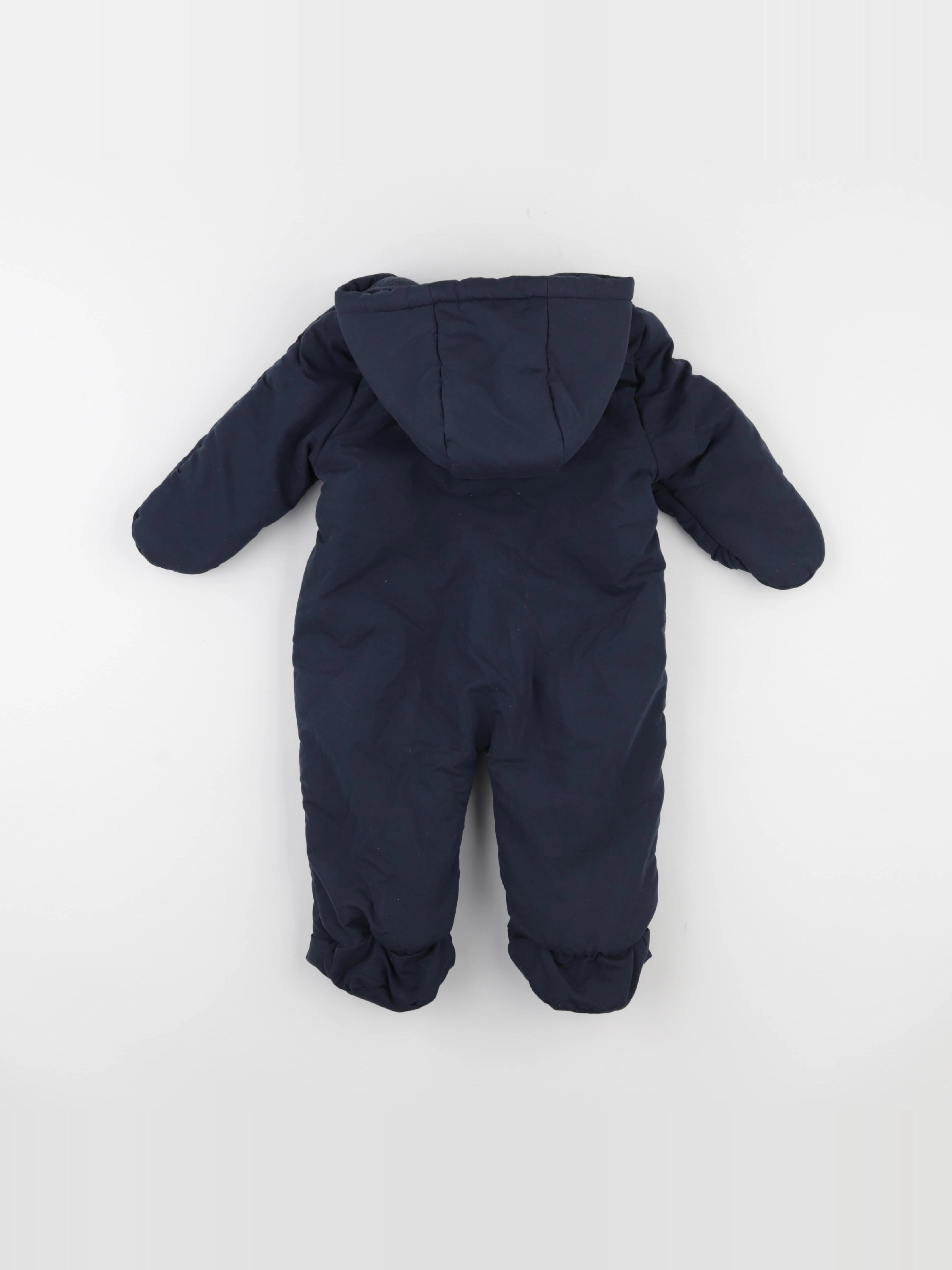 Vertbaudet - combi-pilote bleu - 12 mois