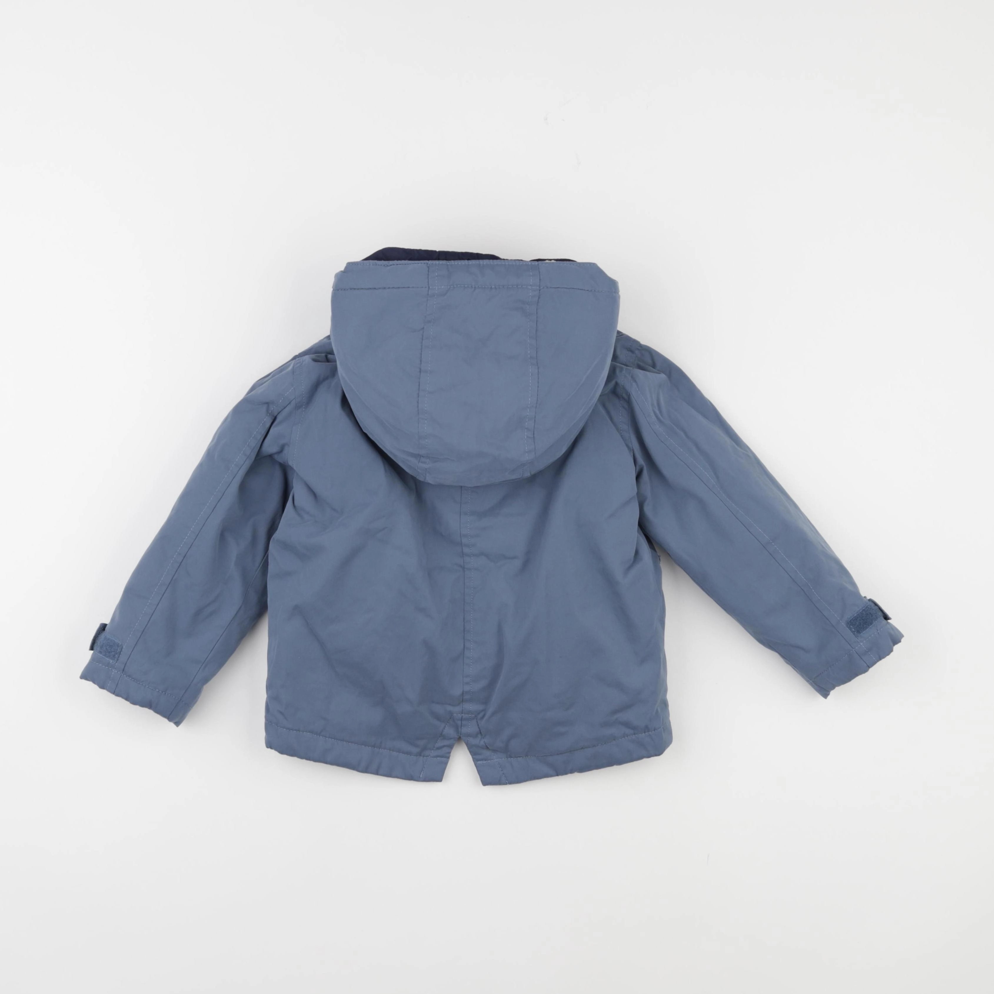 Vertbaudet - manteau bleu - 3 ans