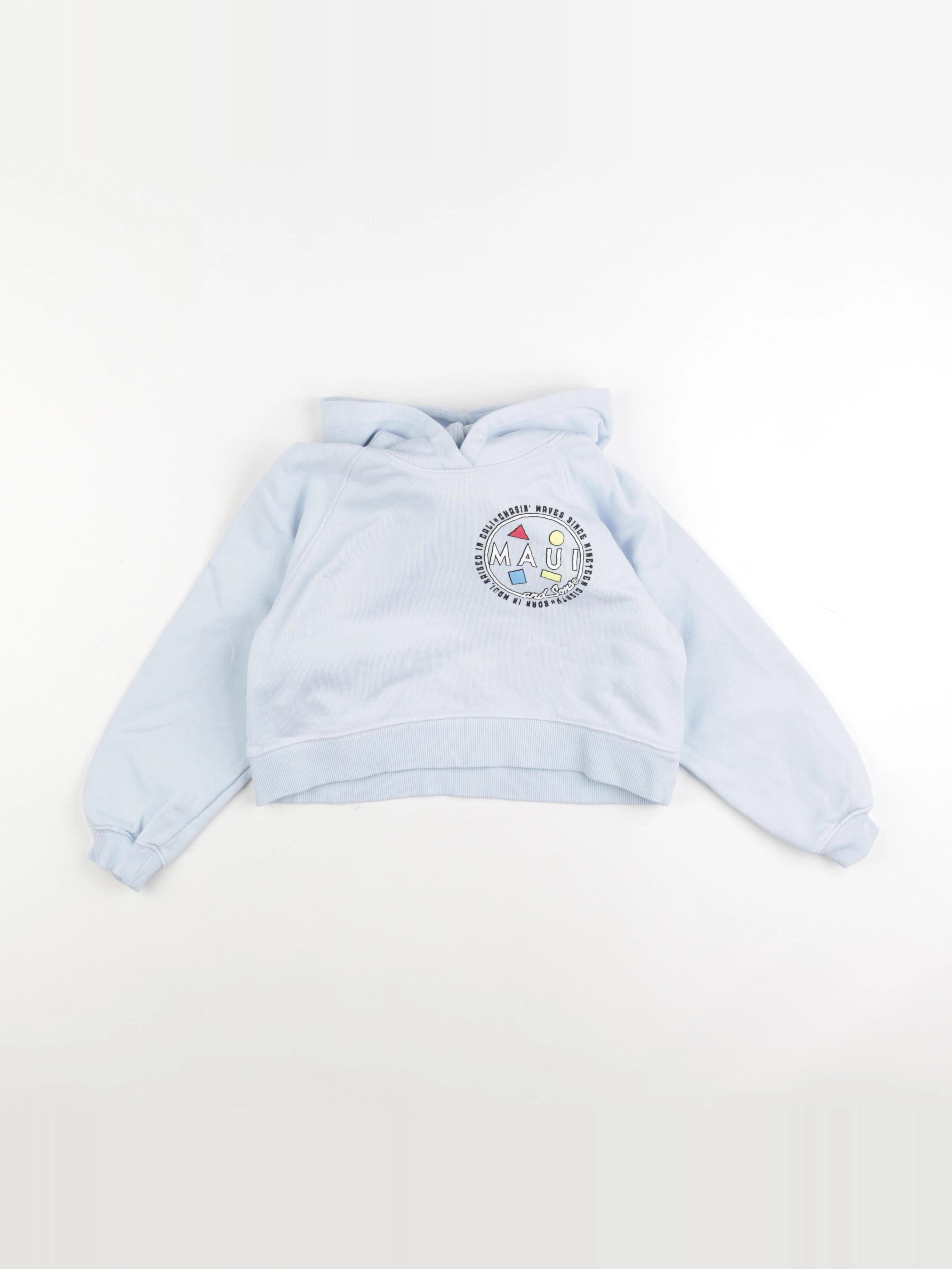 Zara - sweat bleu - 8/9 ans