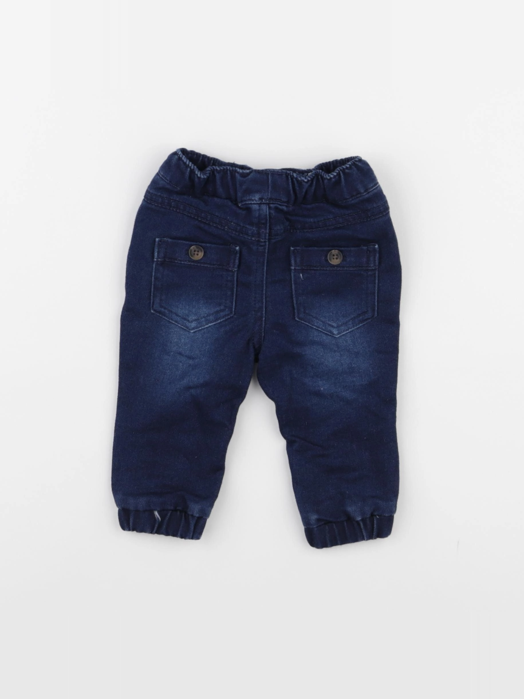 Vertbaudet - jean bleu - 3 mois