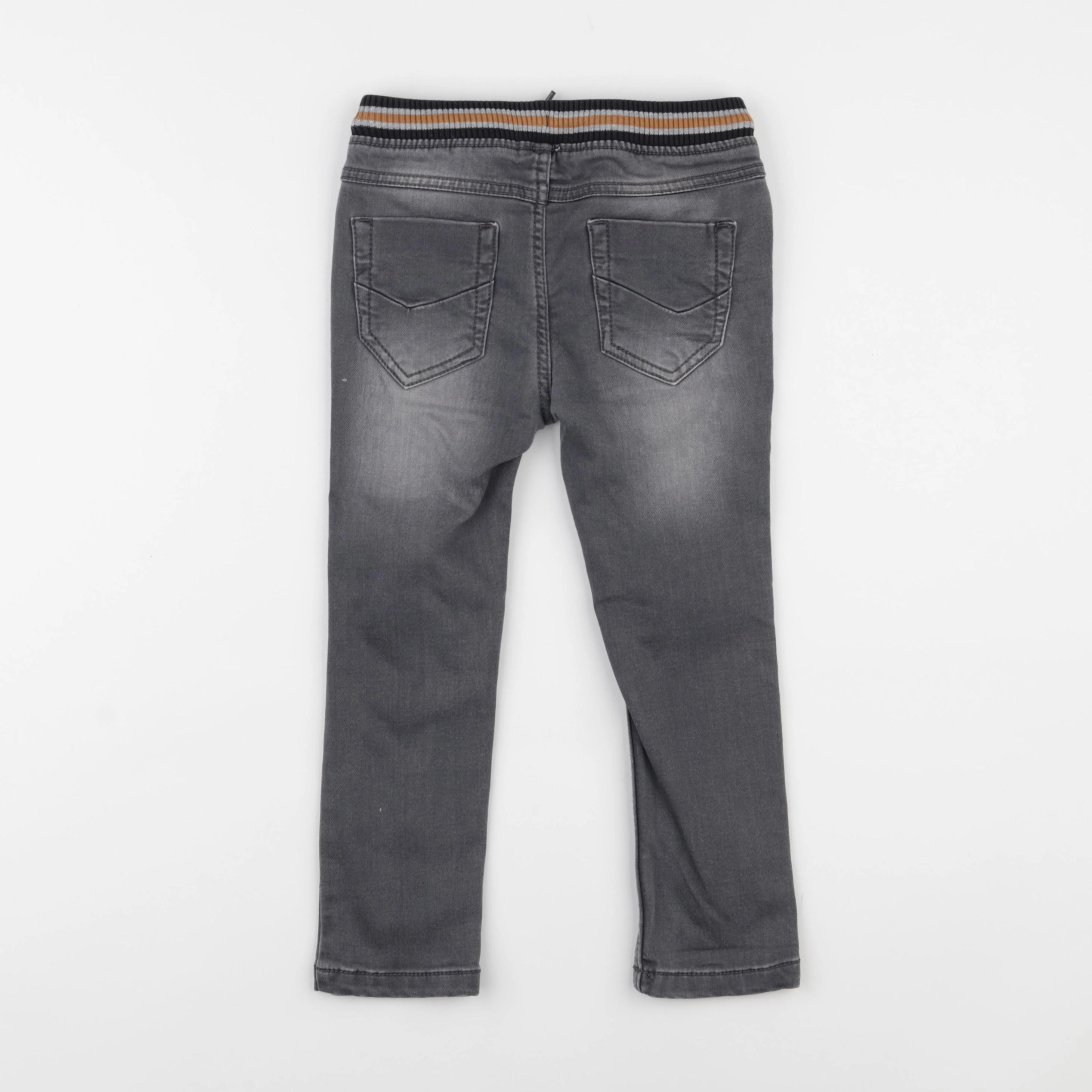 Vertbaudet - jean gris - 4 ans
