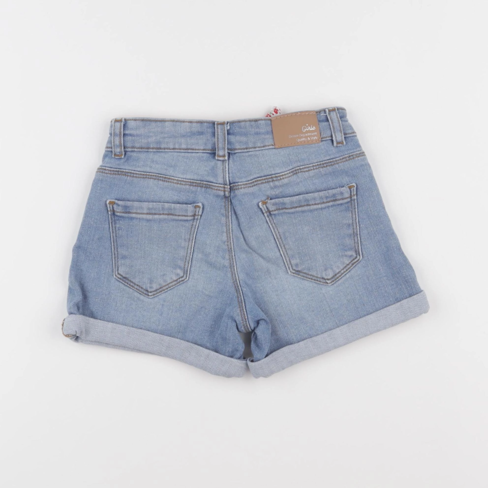 Vertbaudet - short bleu - 6 ans