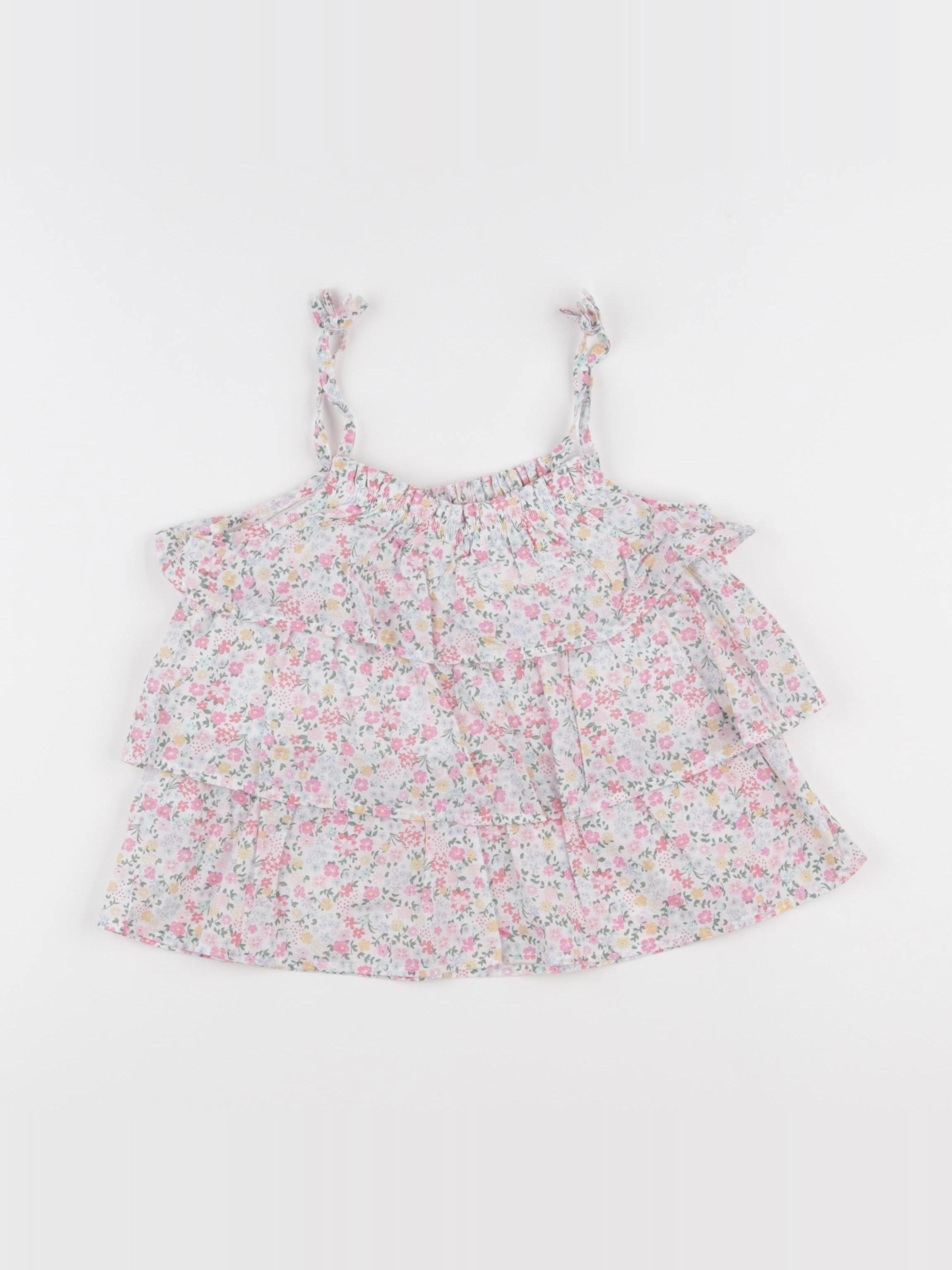 Vertbaudet - blouse rose - 7 ans