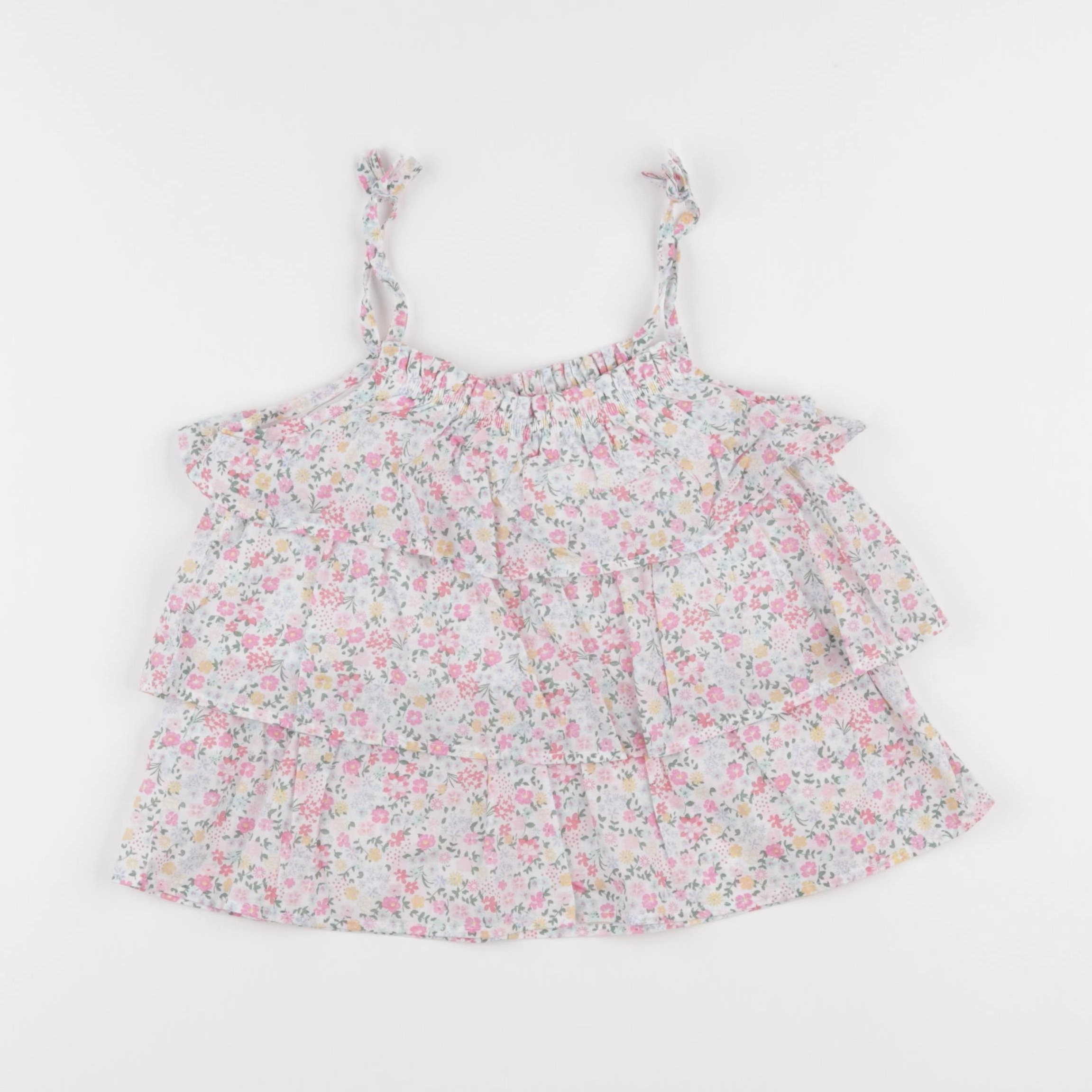 Vertbaudet - blouse rose - 7 ans