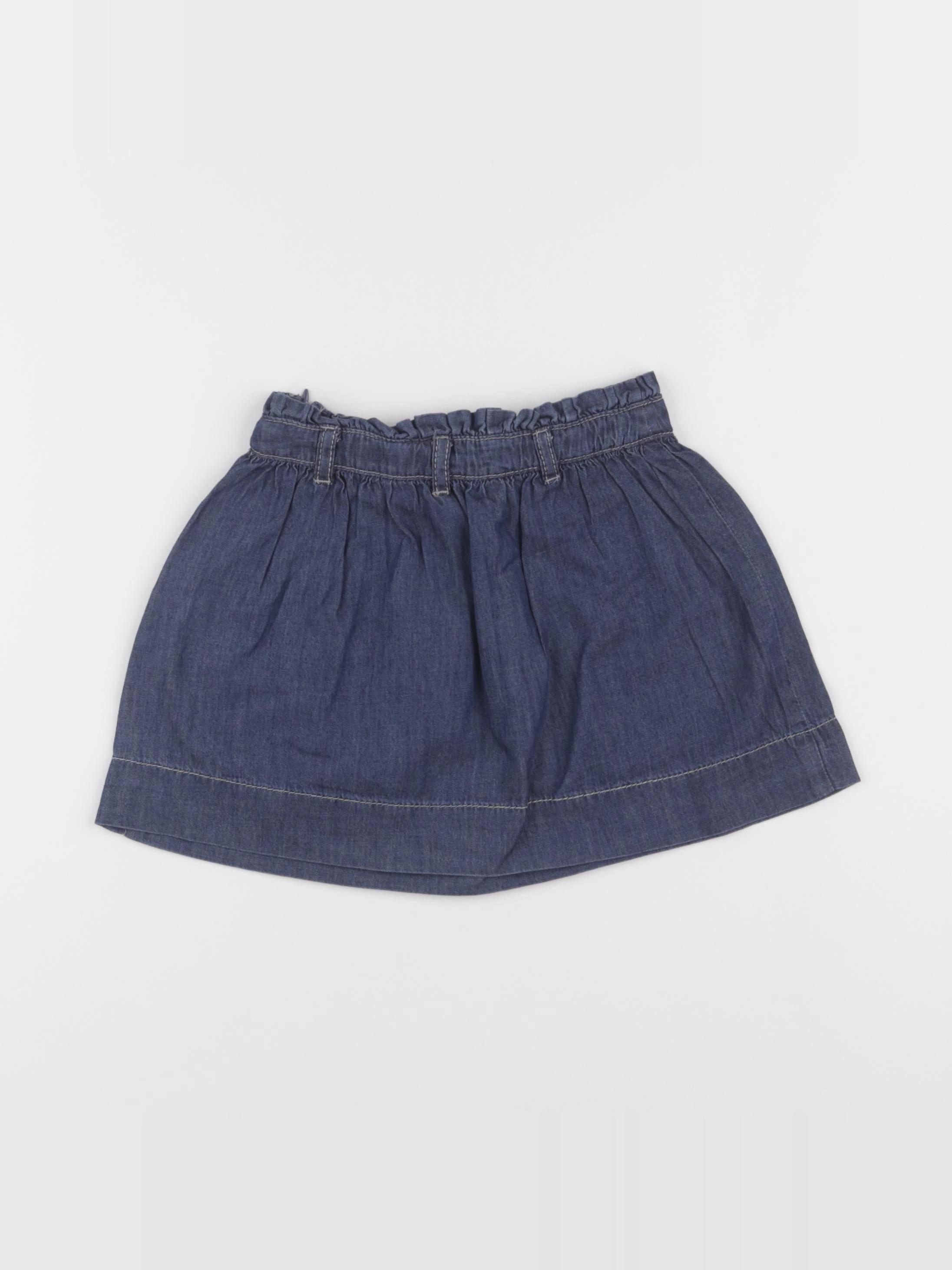 Vertbaudet - jupe bleu - 5 ans