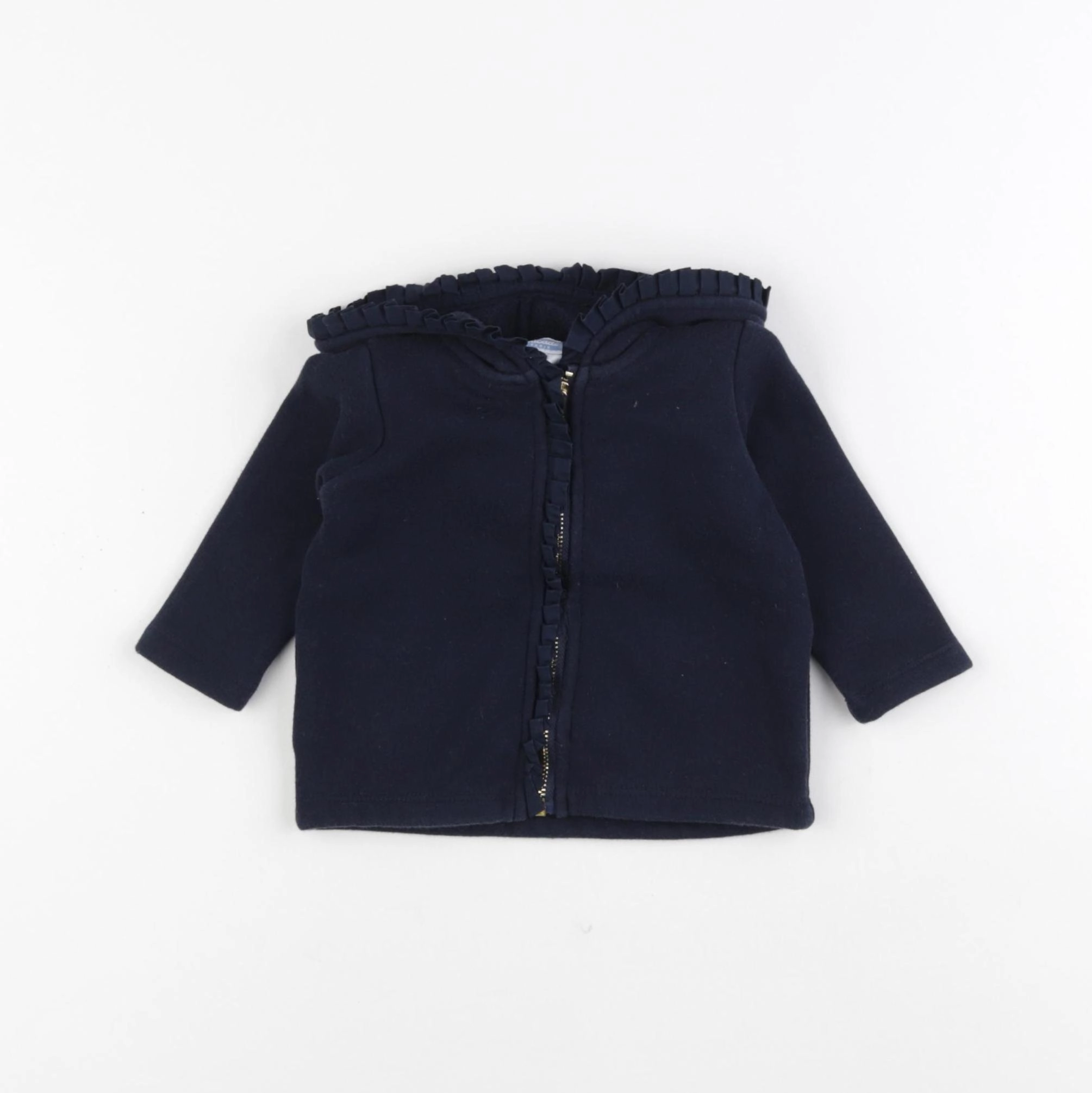 Jacadi - sweat bleu - 6 mois