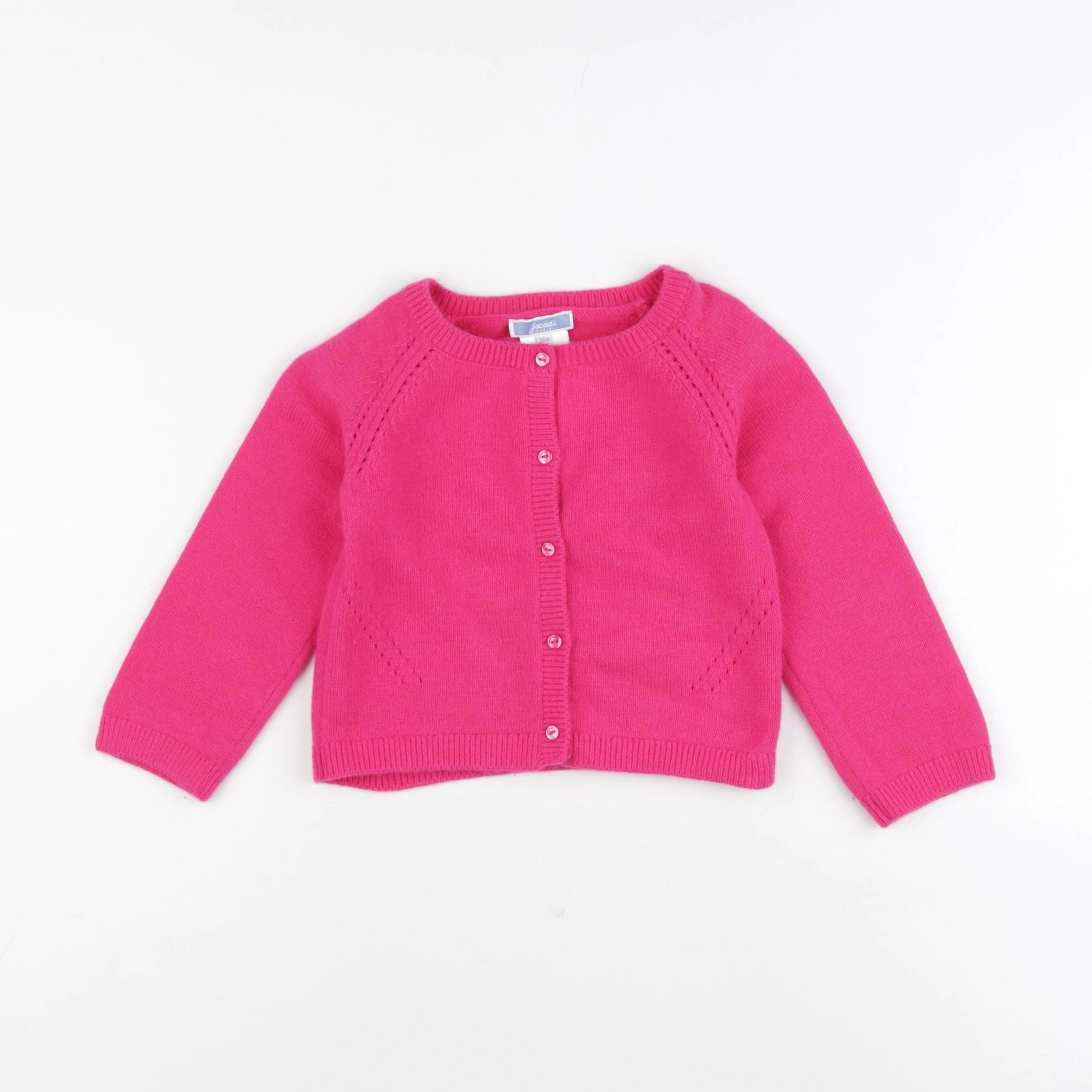 Jacadi - gilet rose - 36 mois