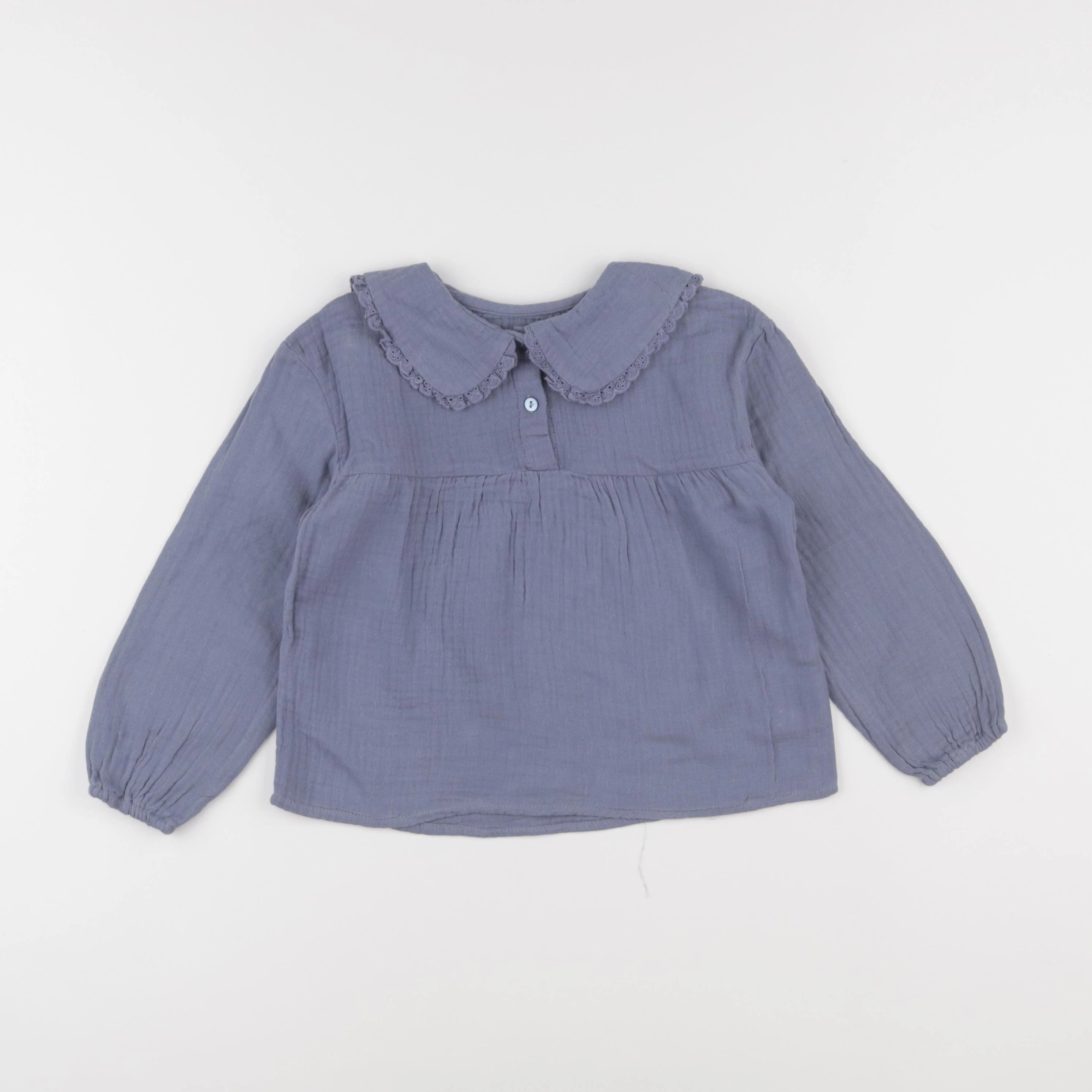 Vertbaudet - blouse bleu - 5 ans