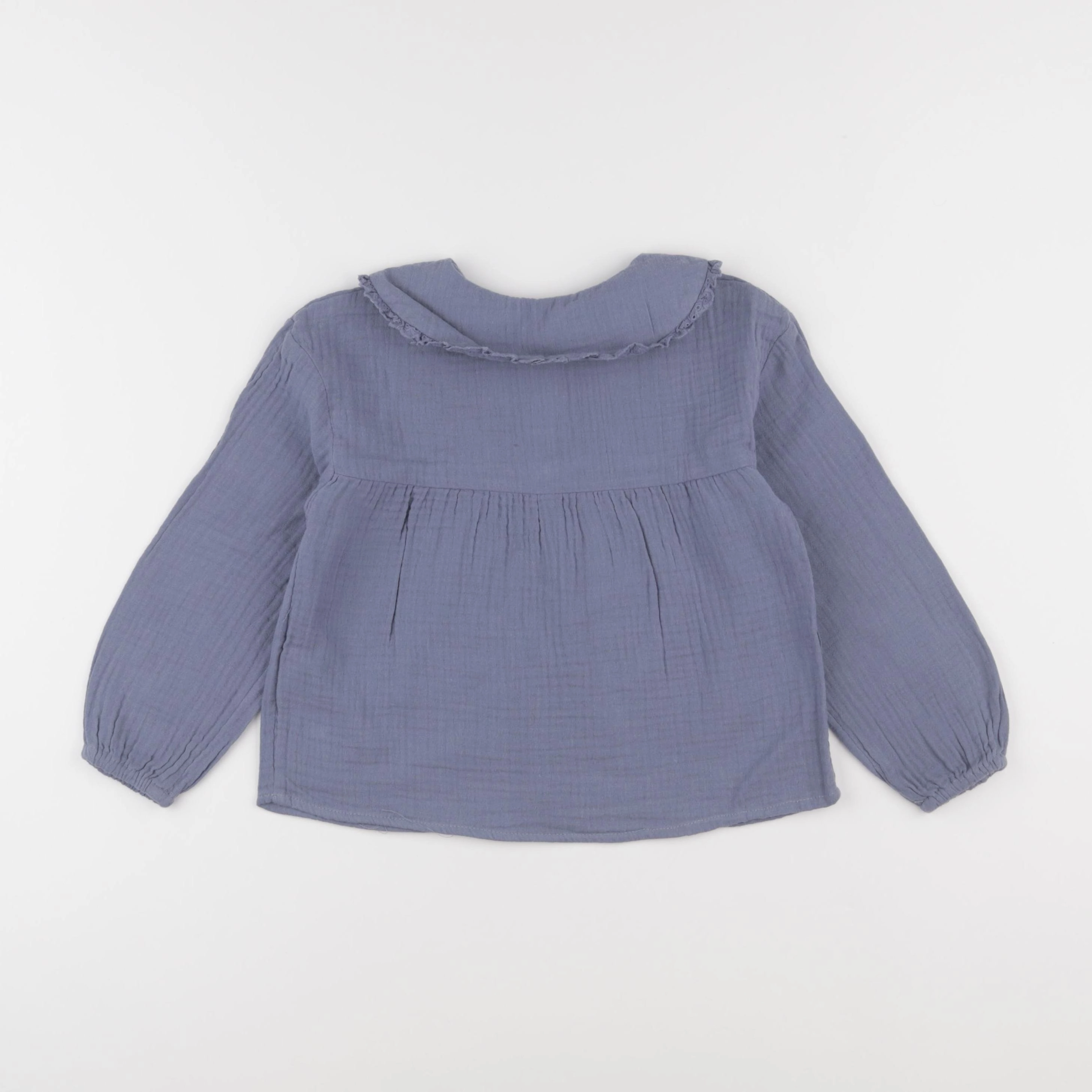 Vertbaudet - blouse bleu - 5 ans
