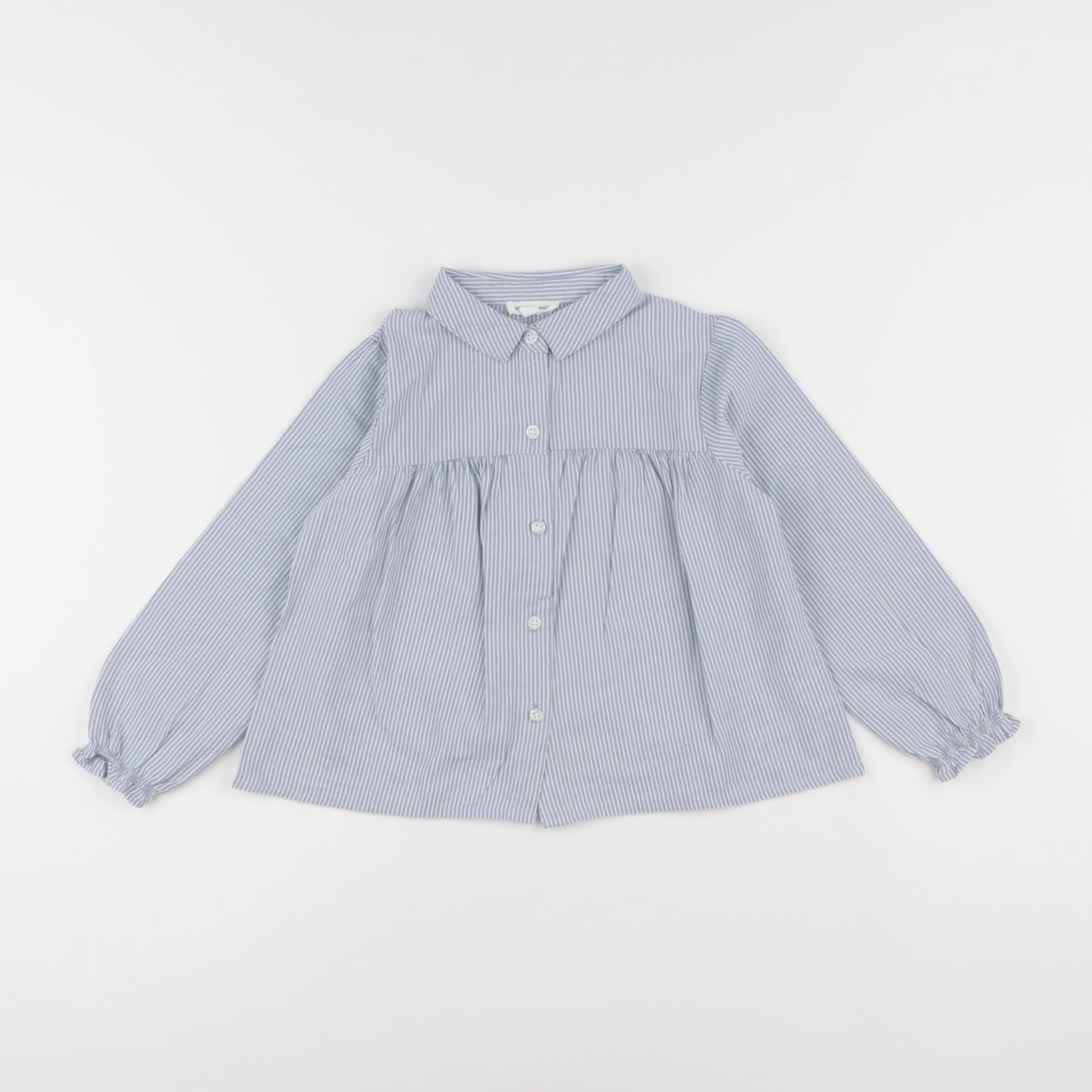Vertbaudet - chemise bleu - 5 ans