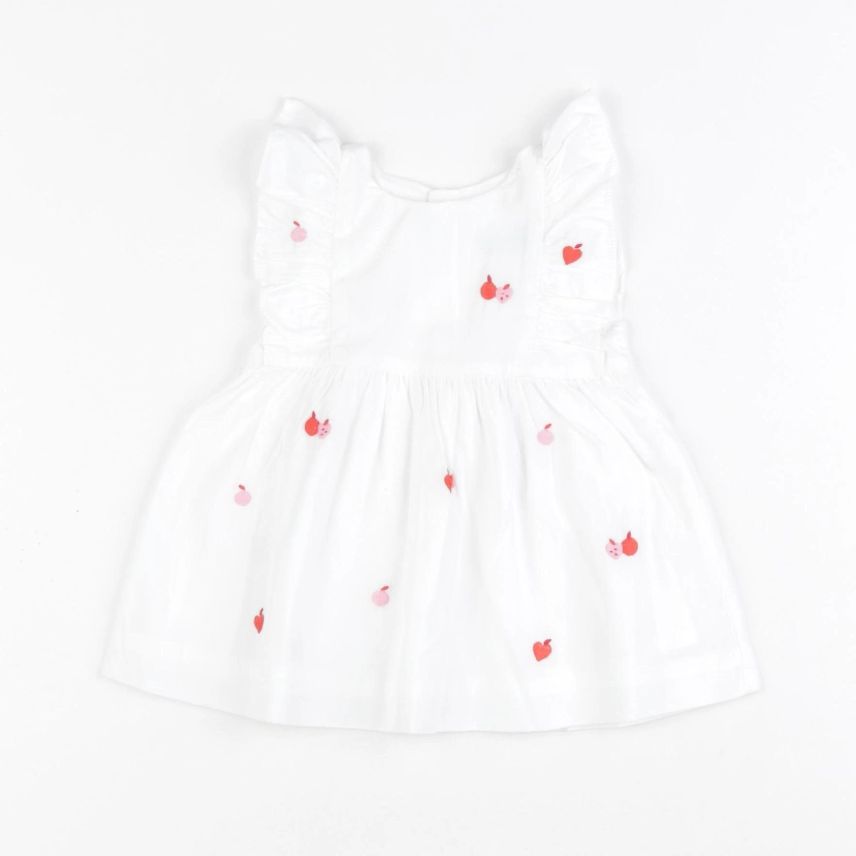 Jacadi - robe blanc - 3 mois