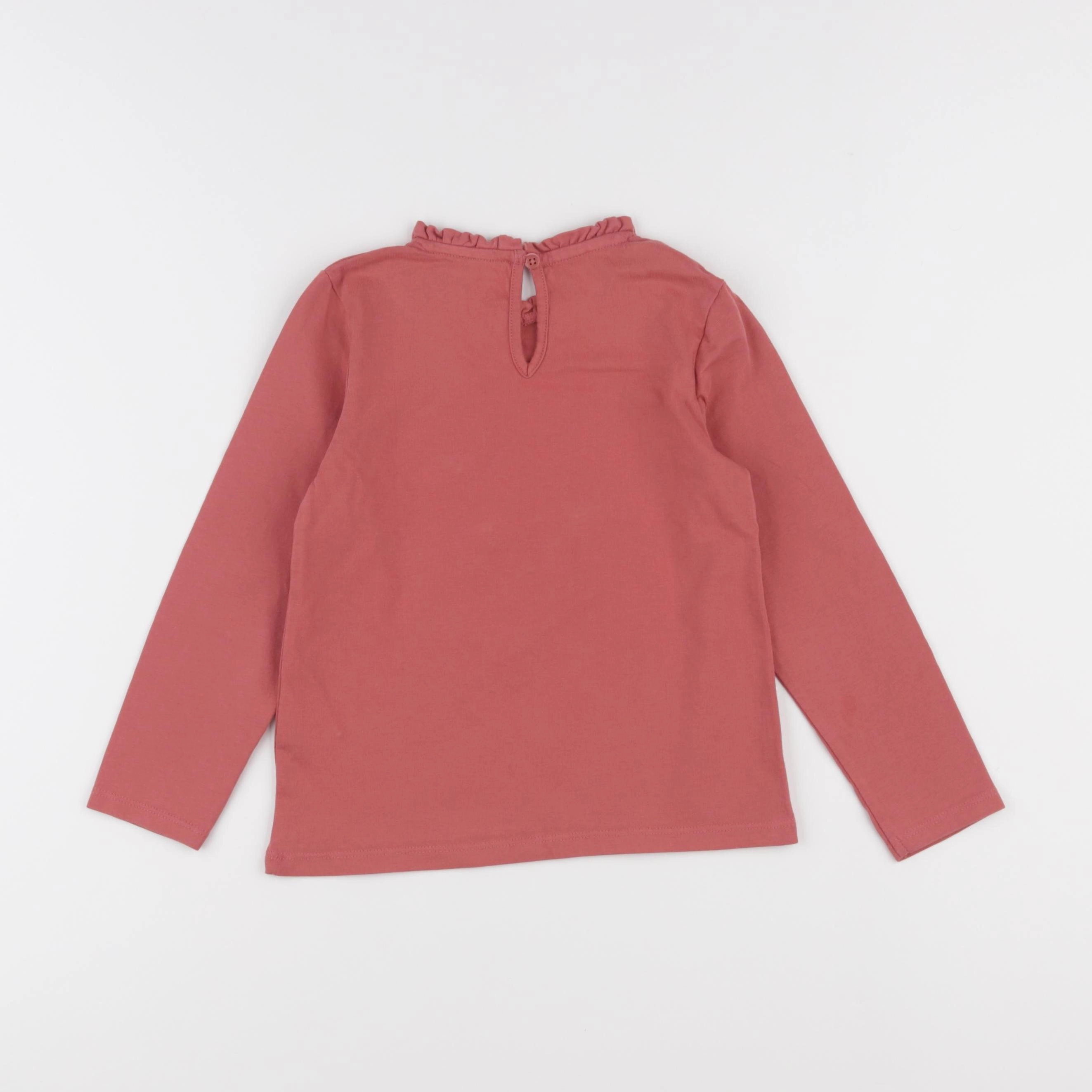 Vertbaudet - tee-shirt orange - 5 ans