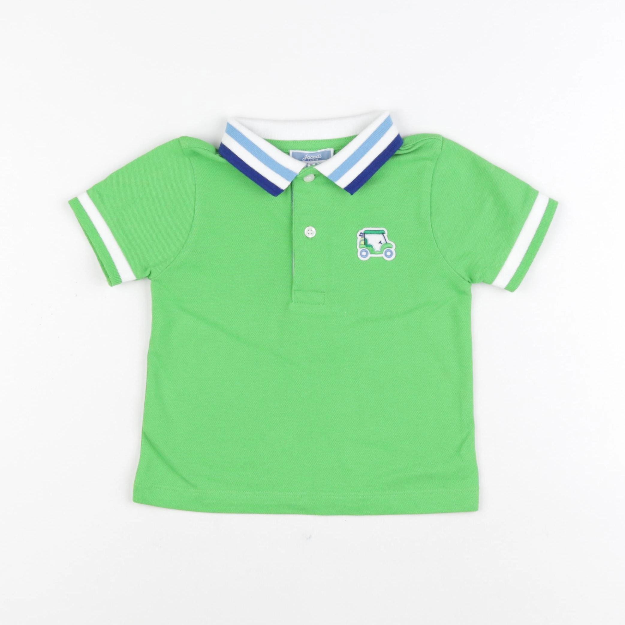 Jacadi - polo vert - 24 mois