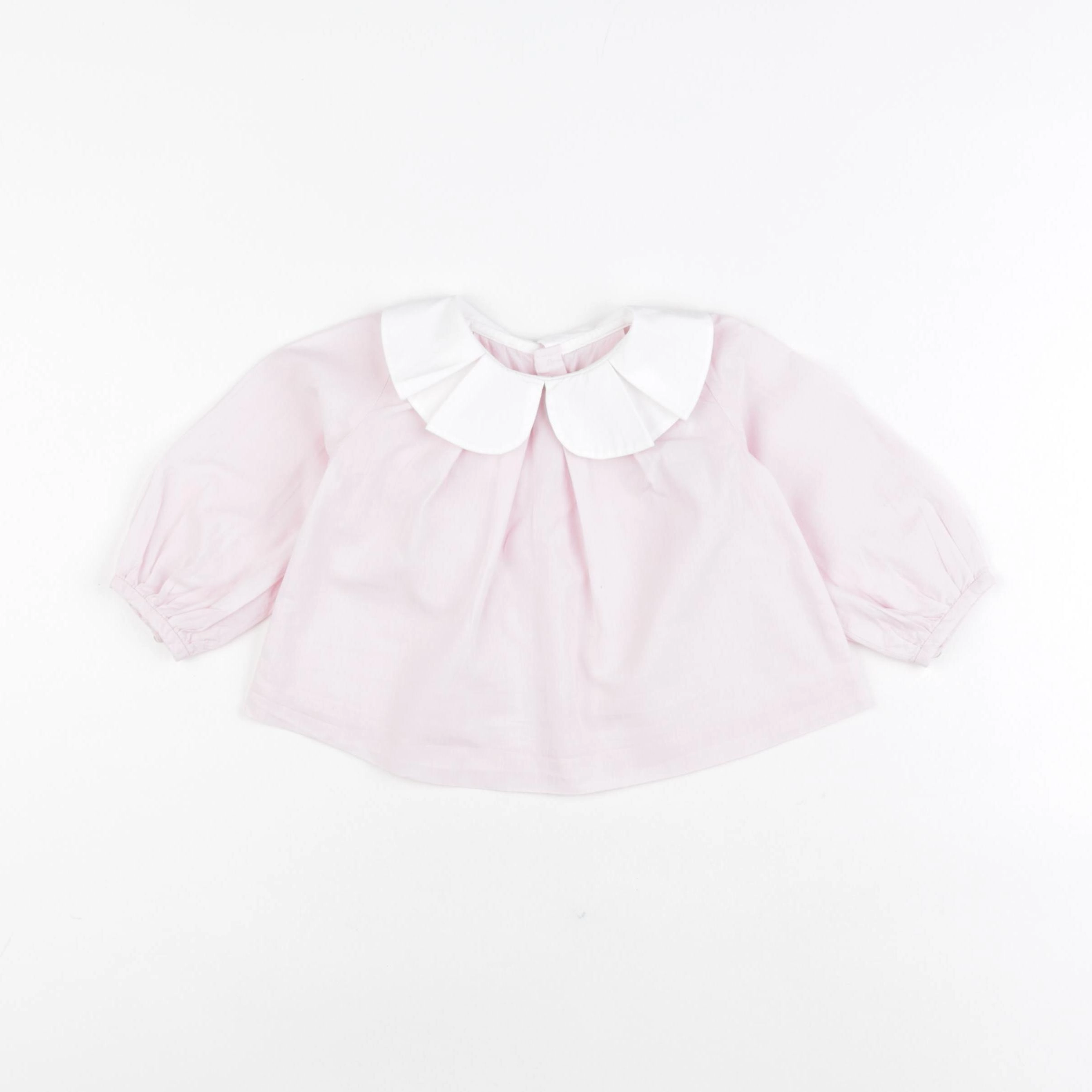 Jacadi - blouse rose - 12 mois