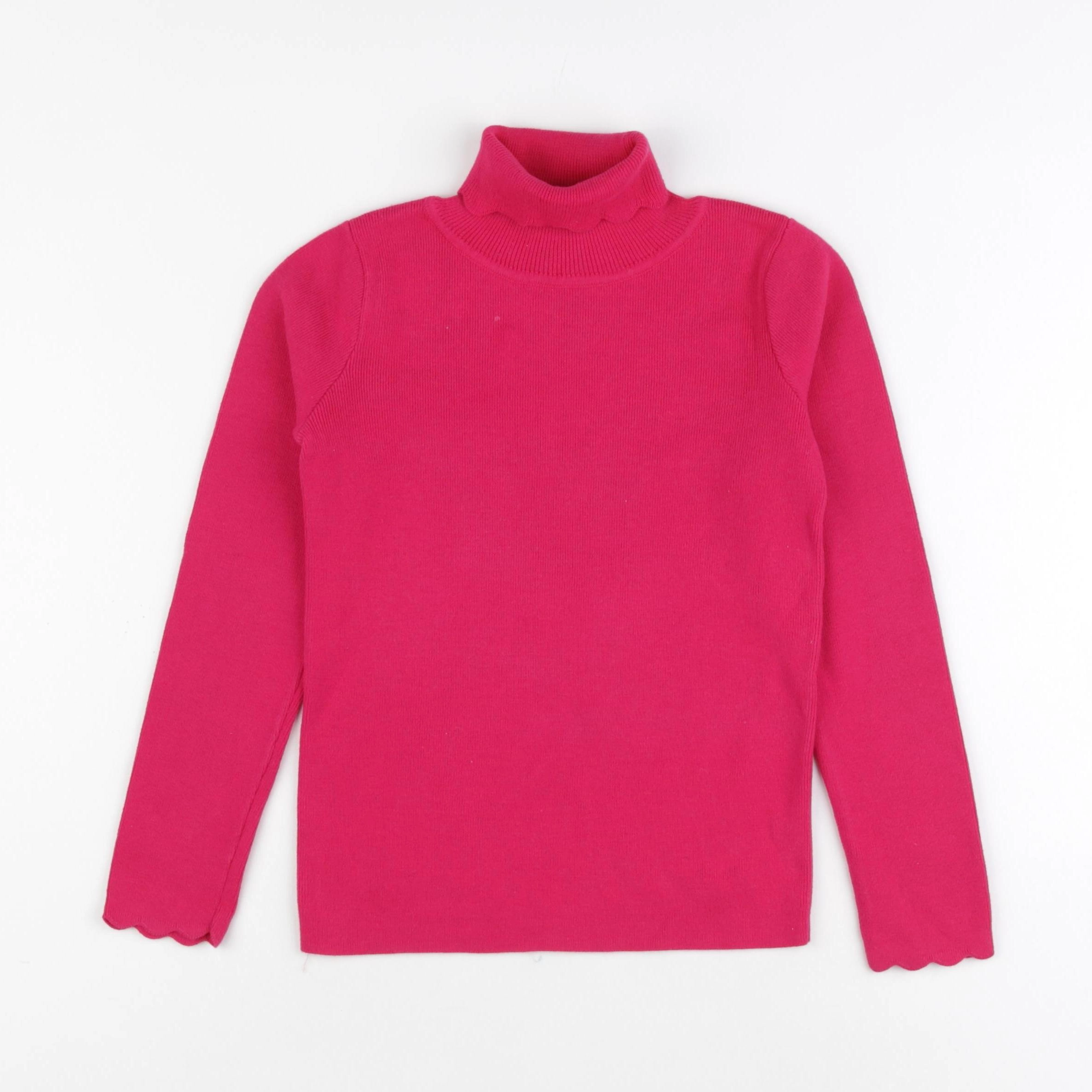 Jacadi - pull rose - 8 ans