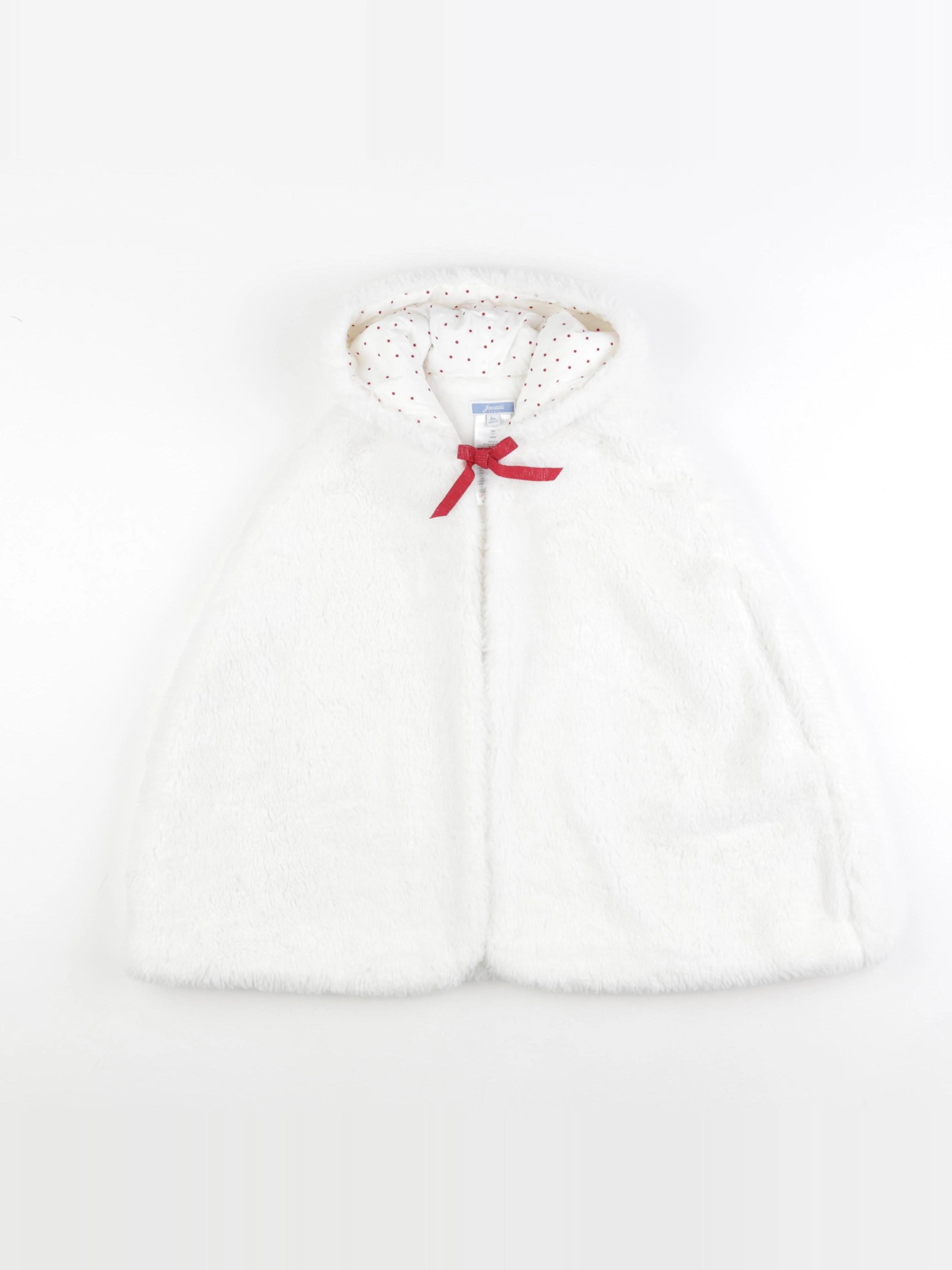 Jacadi - manteau blanc - 8 ans