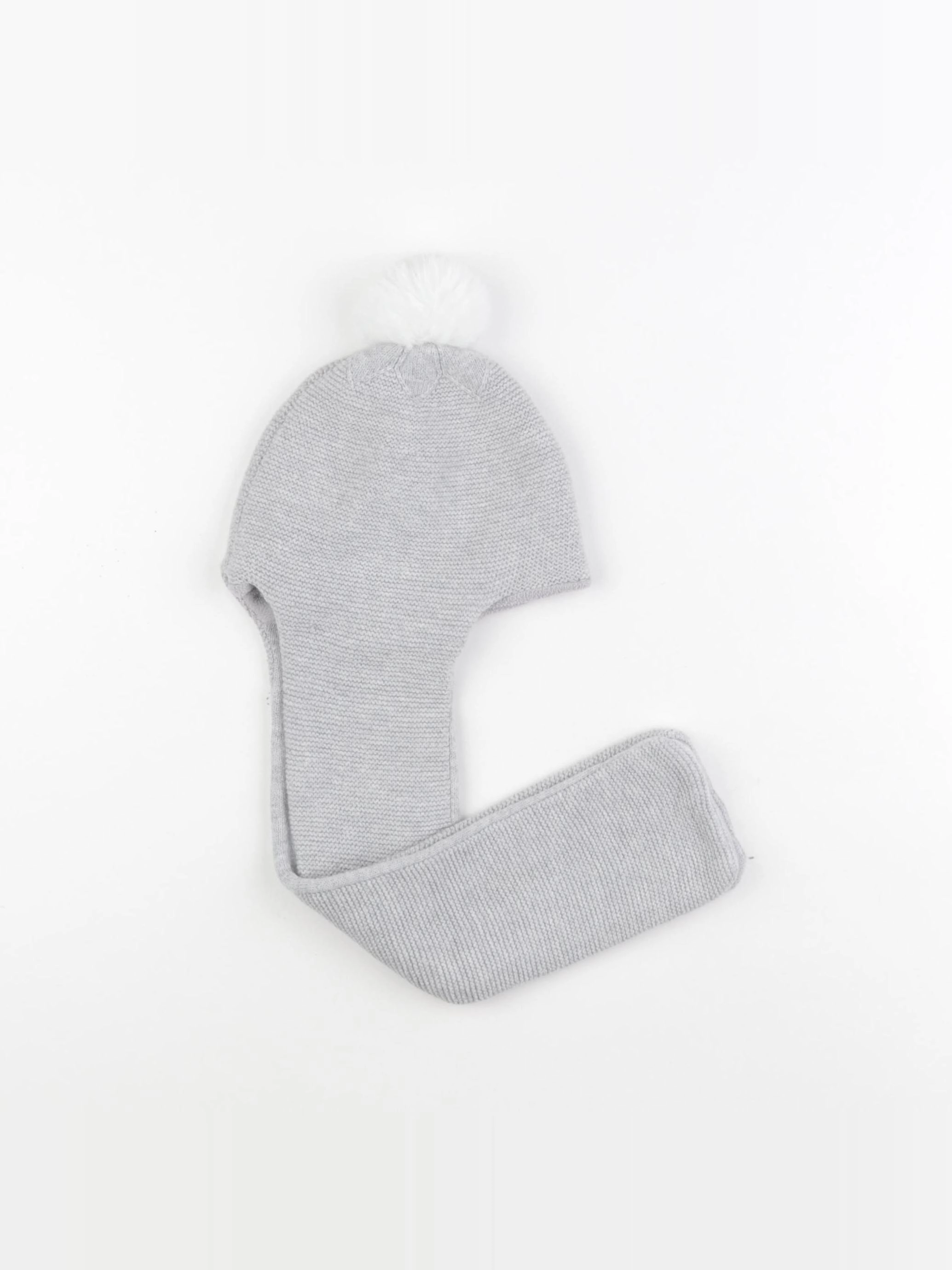 Jacadi - bonnet gris - 24/36 mois