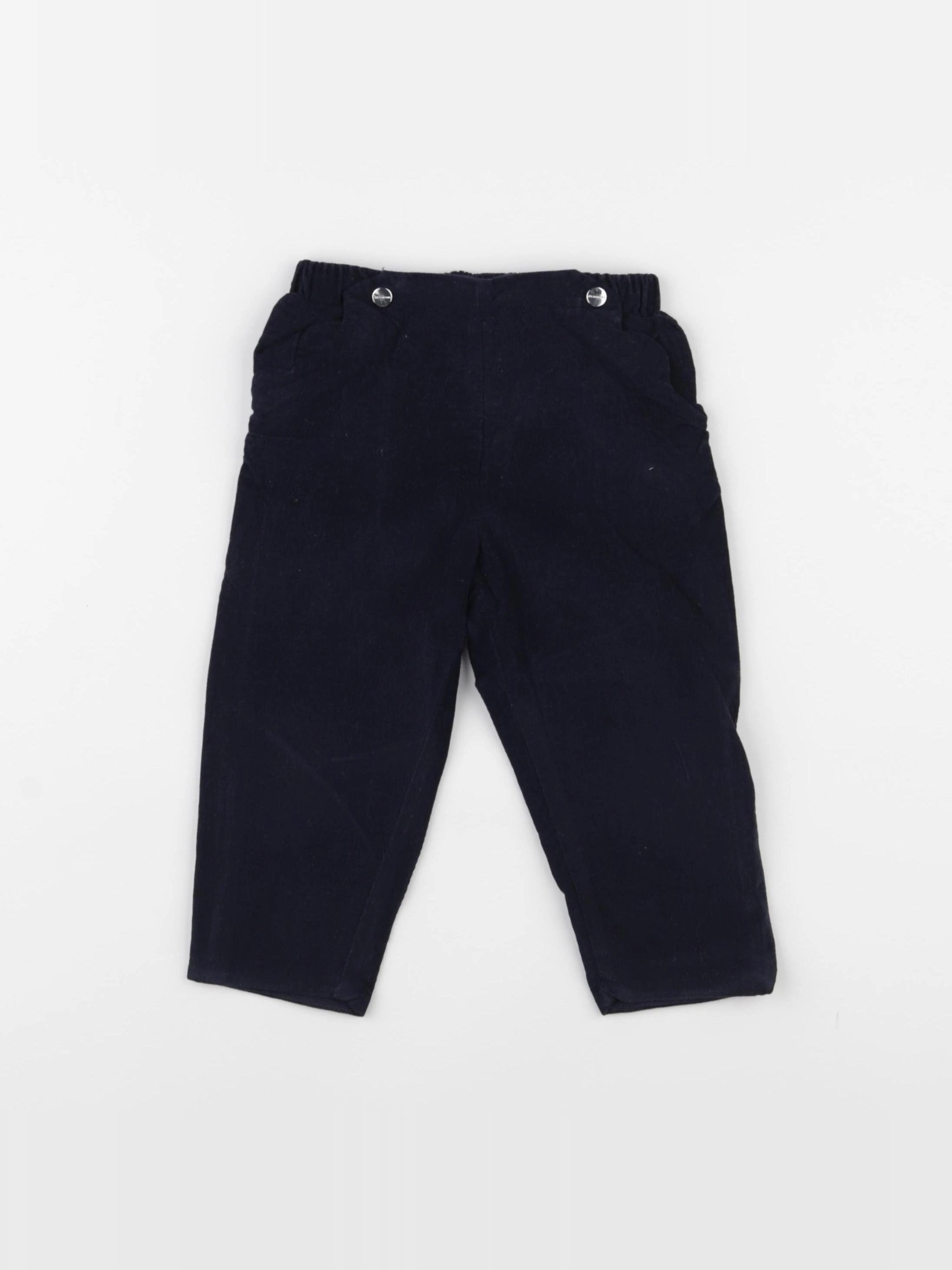 Jacadi - pantalon bleu - 18 mois
