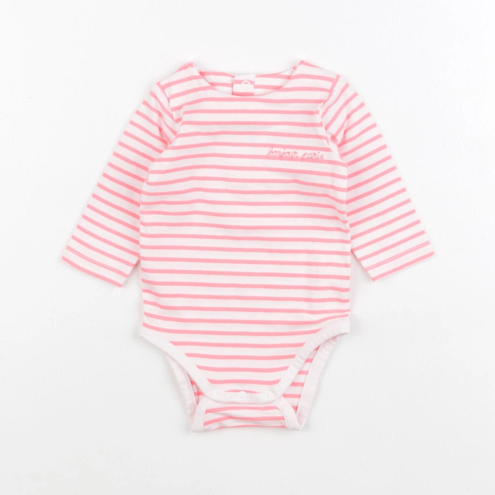 Jacadi - body rose fluo - 3 mois