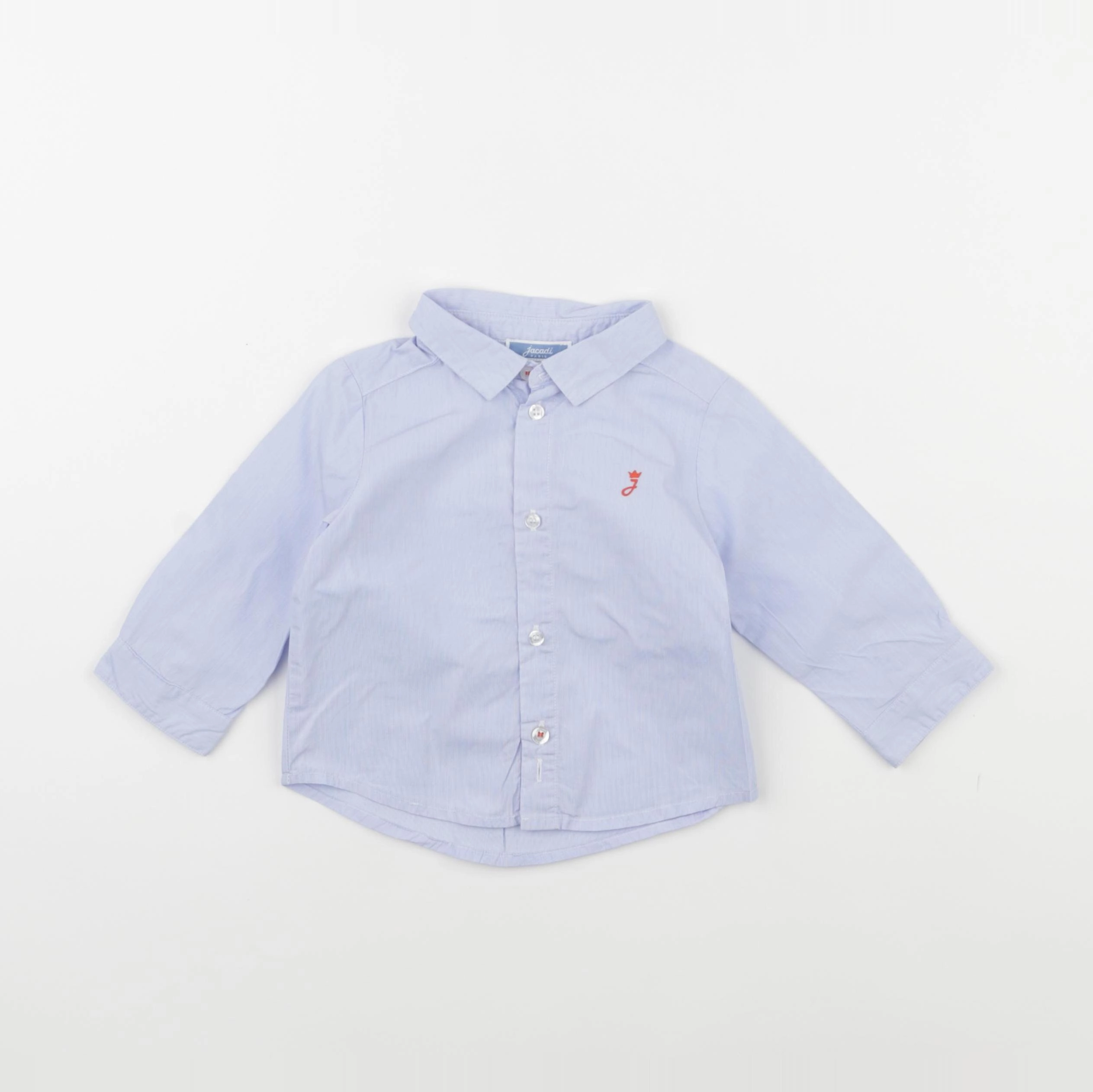 Jacadi - chemise bleu - 6 mois