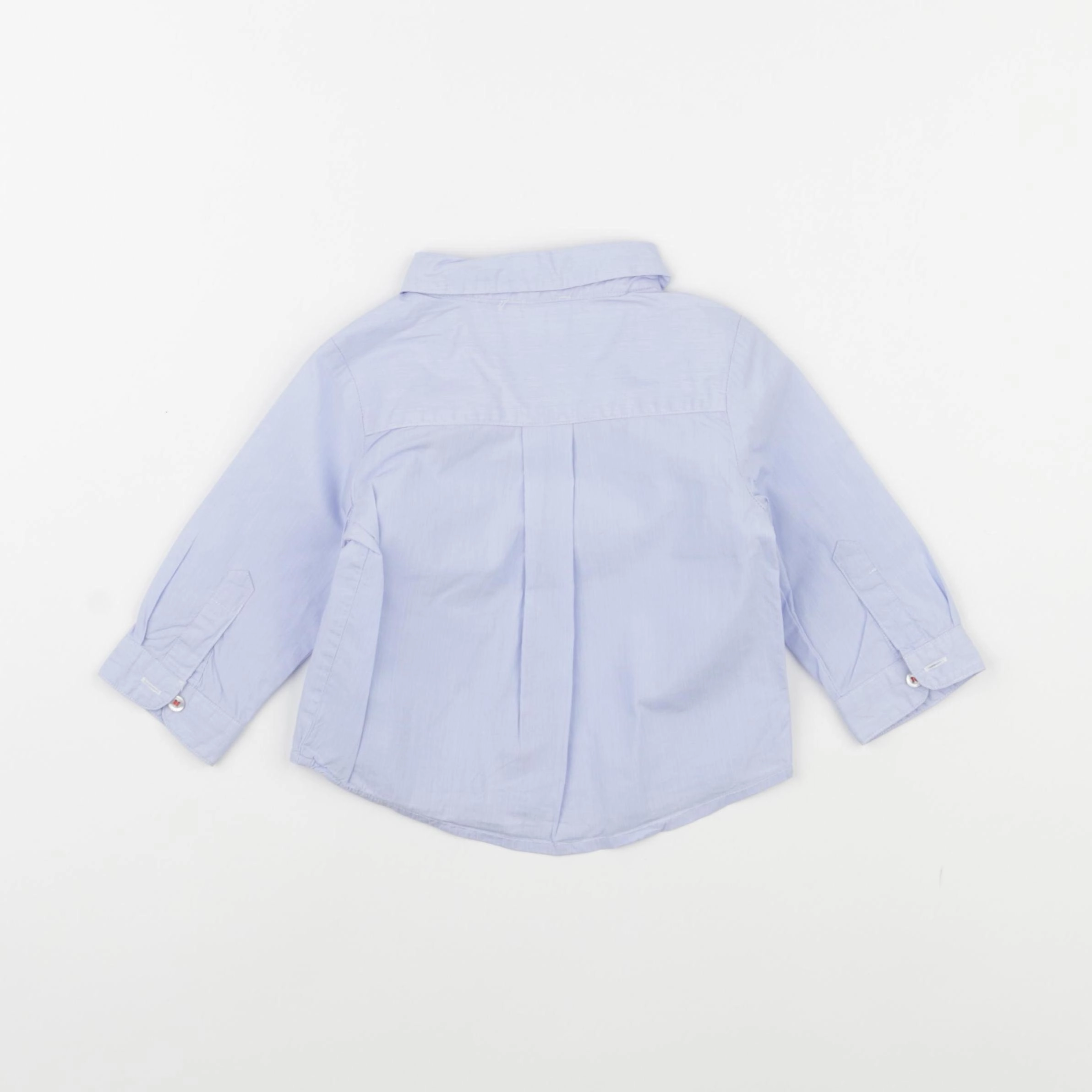 Jacadi - chemise bleu - 6 mois