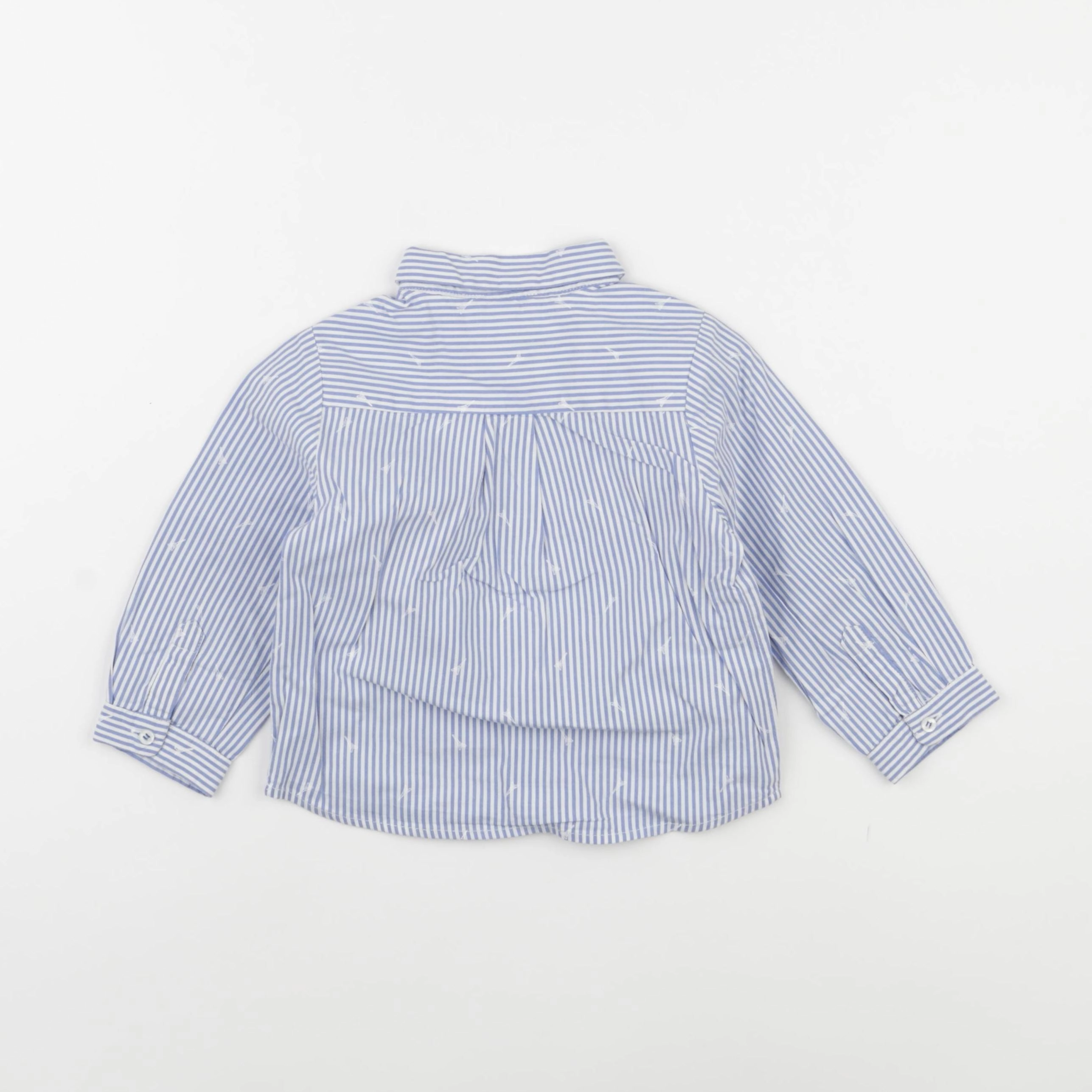Jacadi - chemise bleu - 18 mois