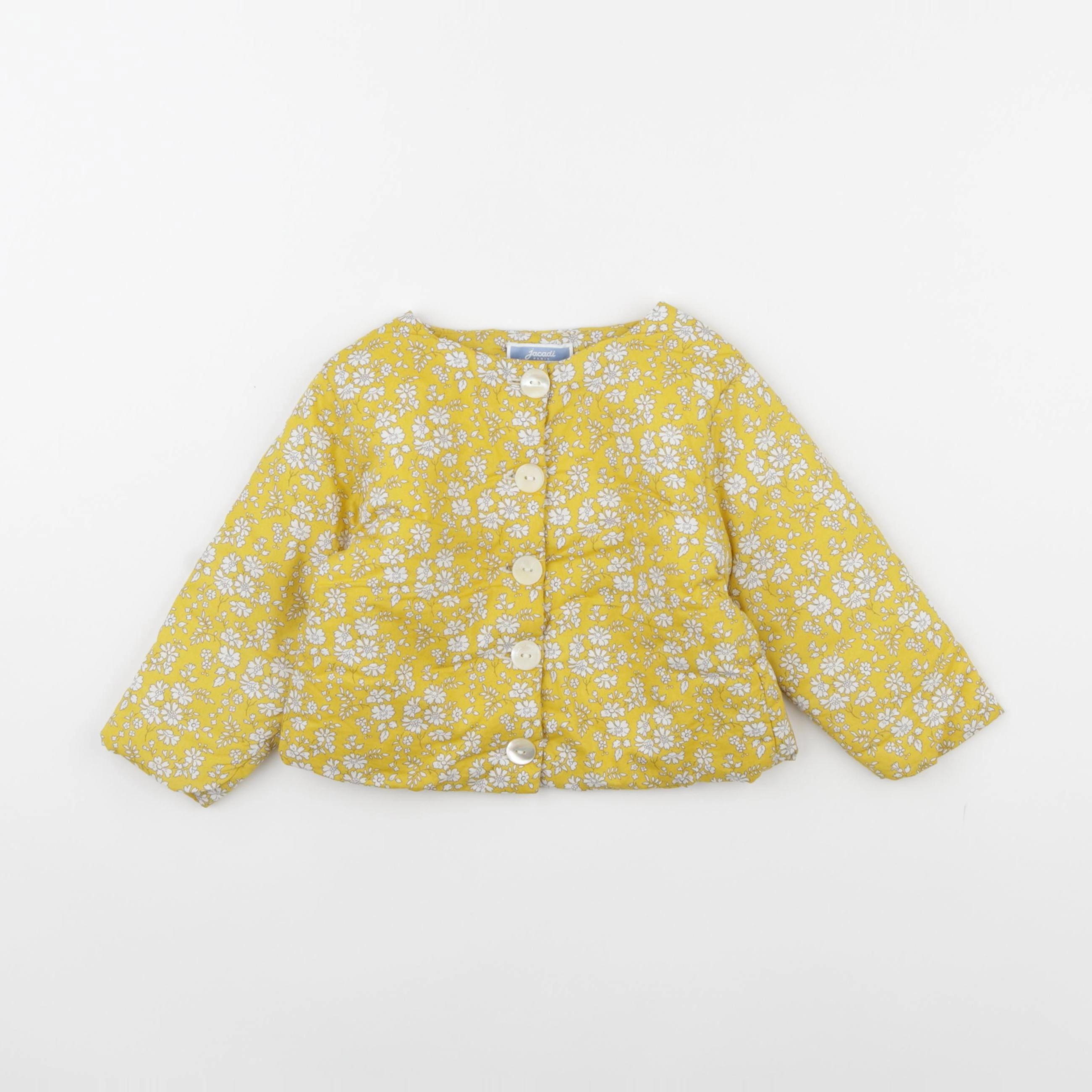 Jacadi - veste jaune - 18 mois