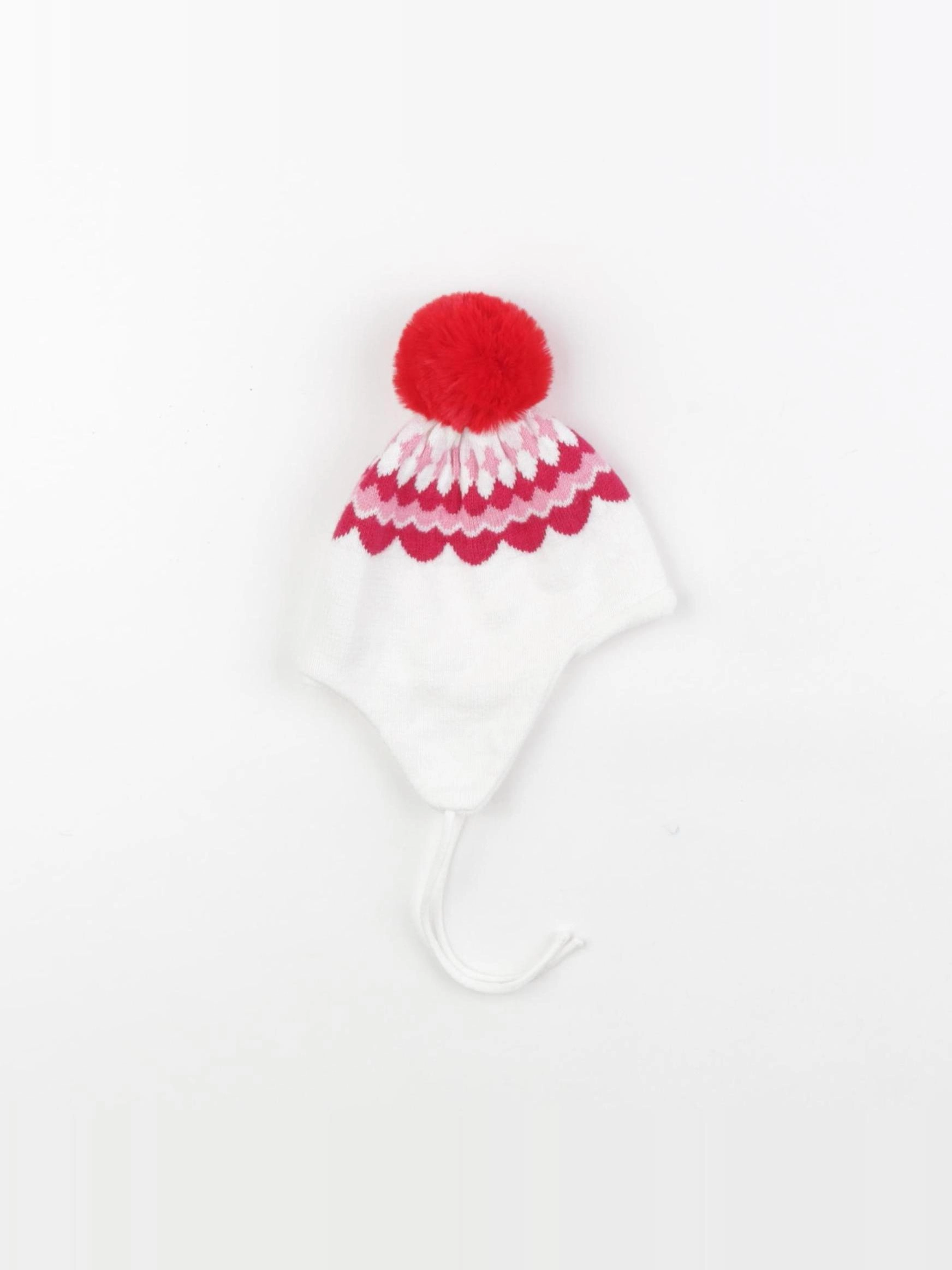 Jacadi - bonnet blanc - 6 mois