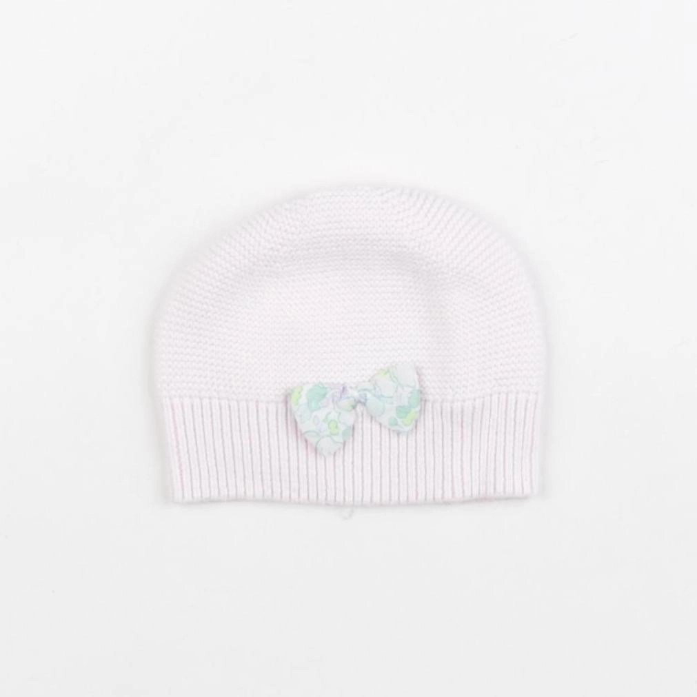 Jacadi - bonnet rose - 1 mois