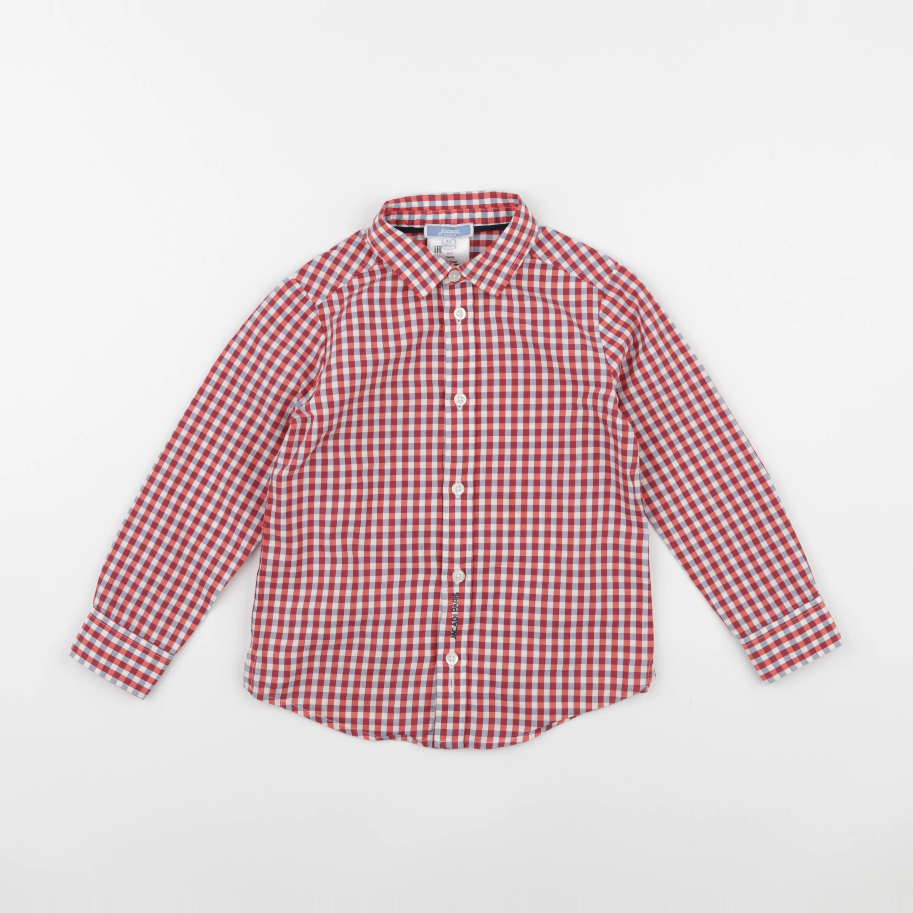 Jacadi - chemise rouge - 4 ans