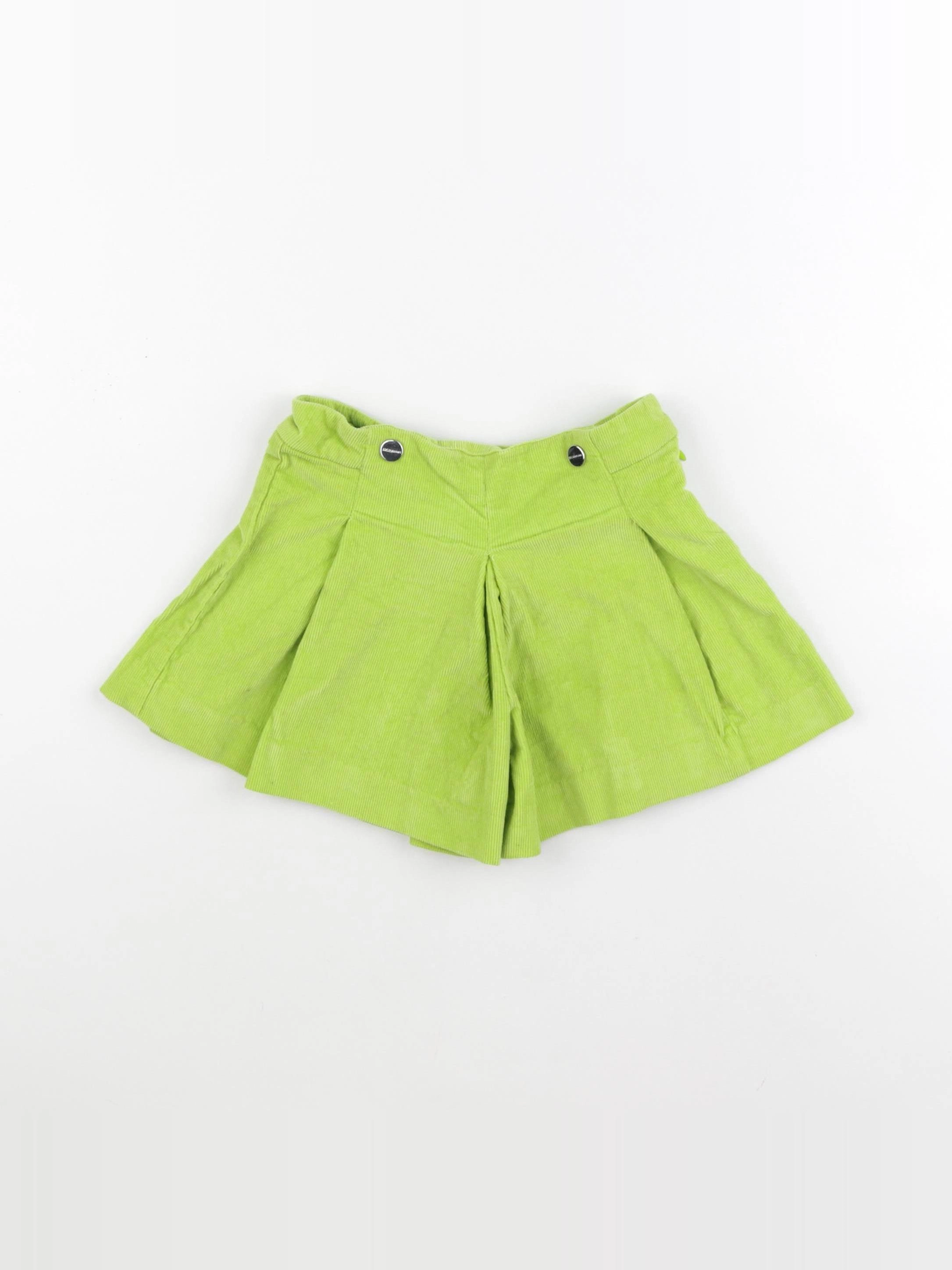 Jacadi - jupe short vert - 4 ans
