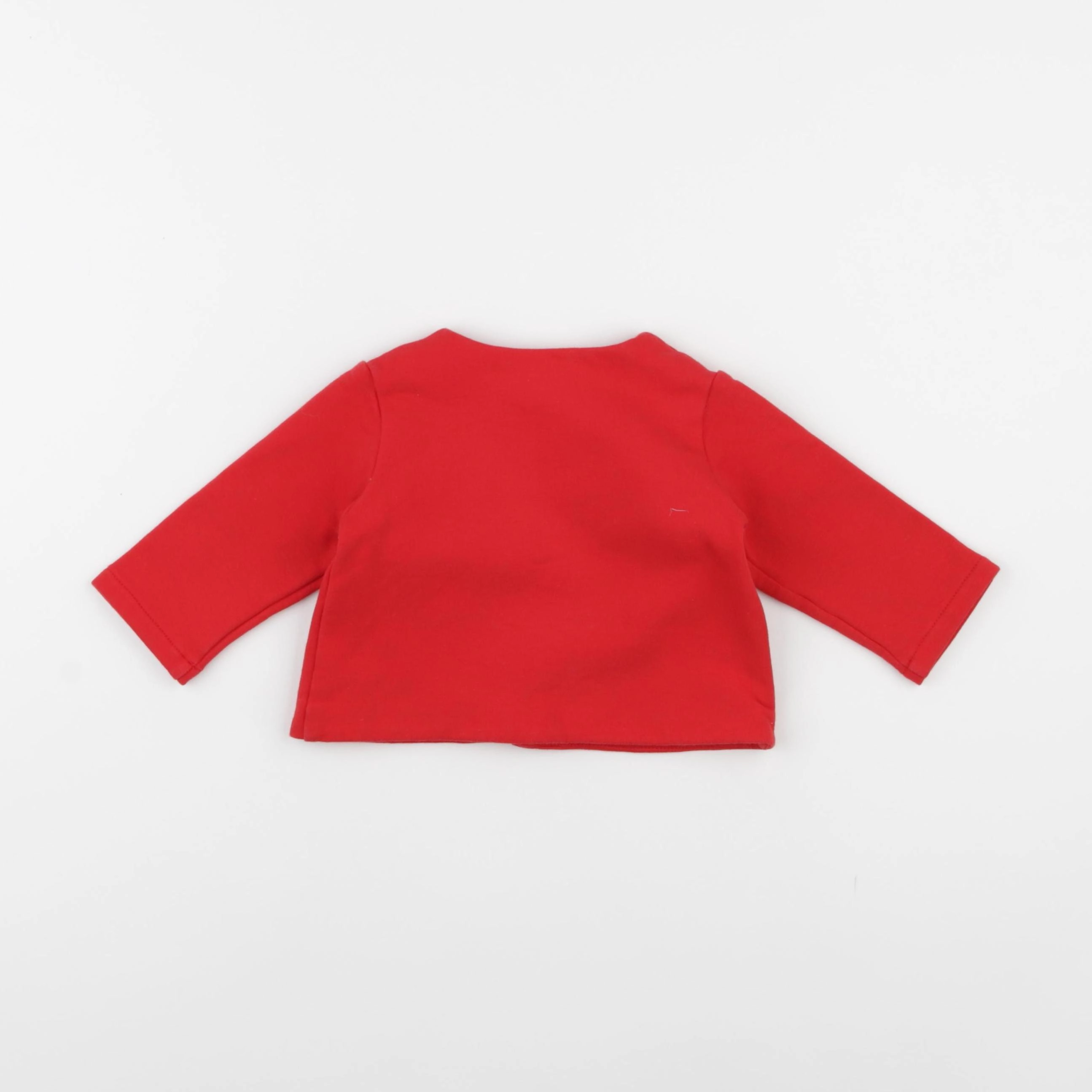 Jacadi - sweat rouge - 6 mois