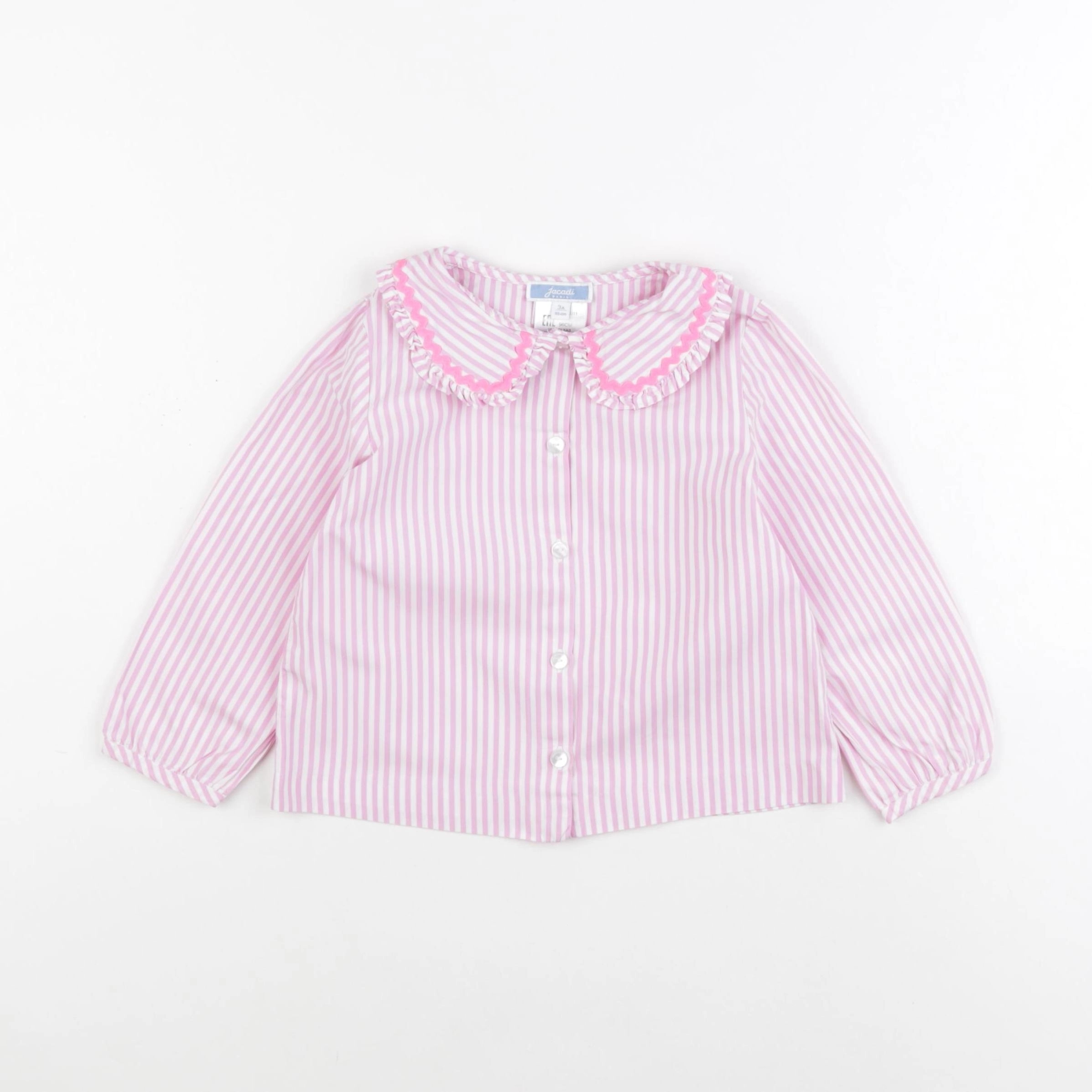 Jacadi - blouse rose - 3 ans