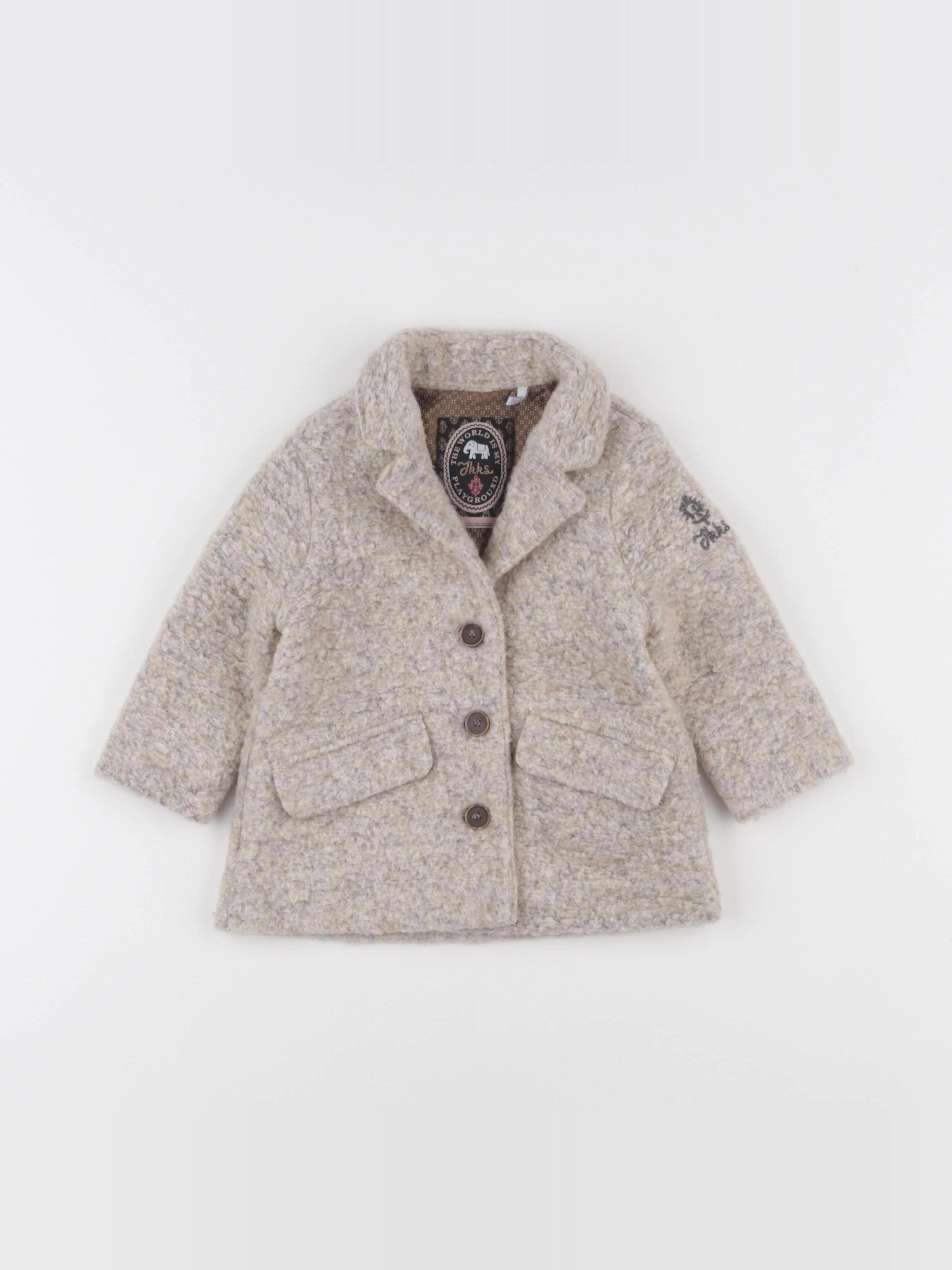 IKKS - veste beige - 12 mois