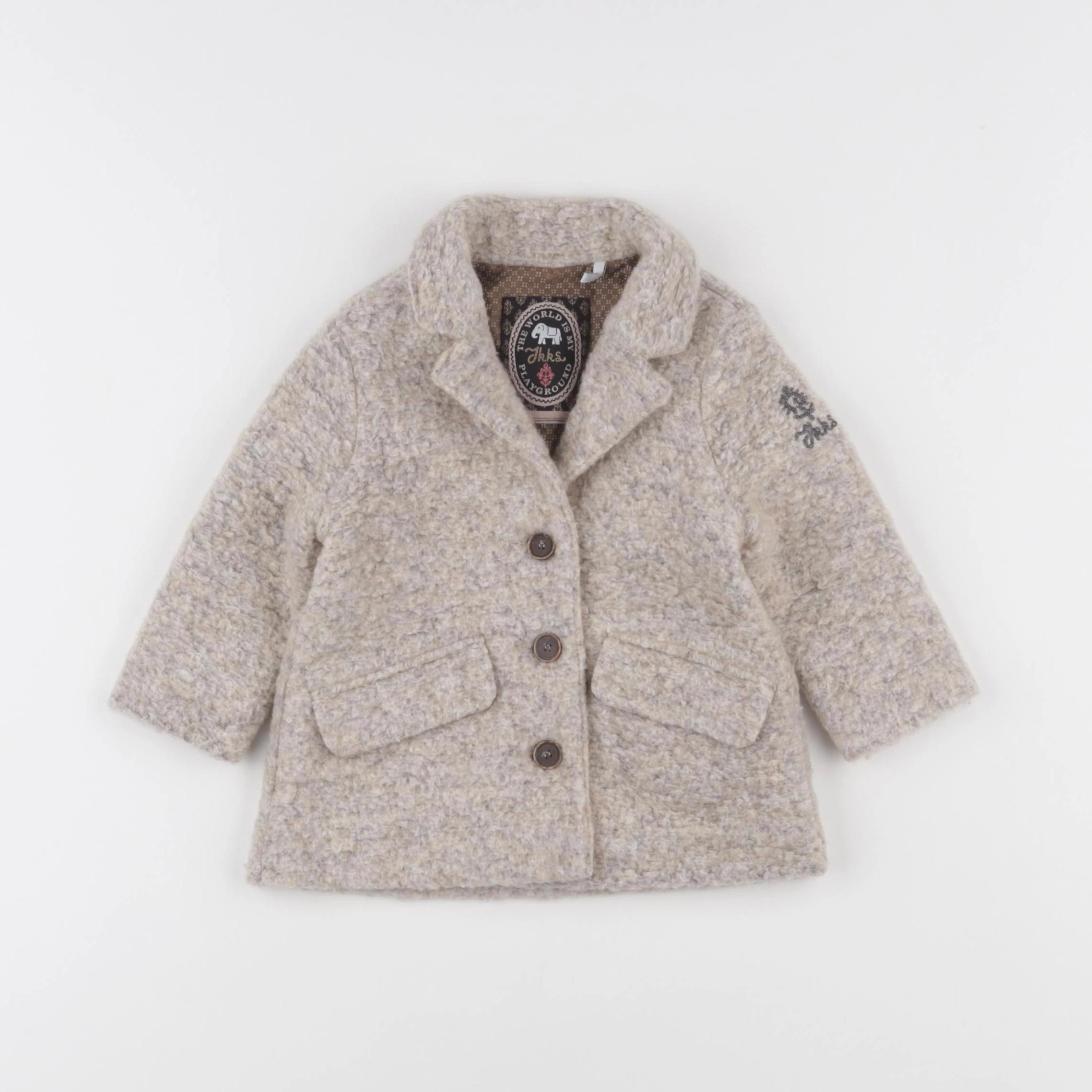 IKKS - veste beige - 12 mois