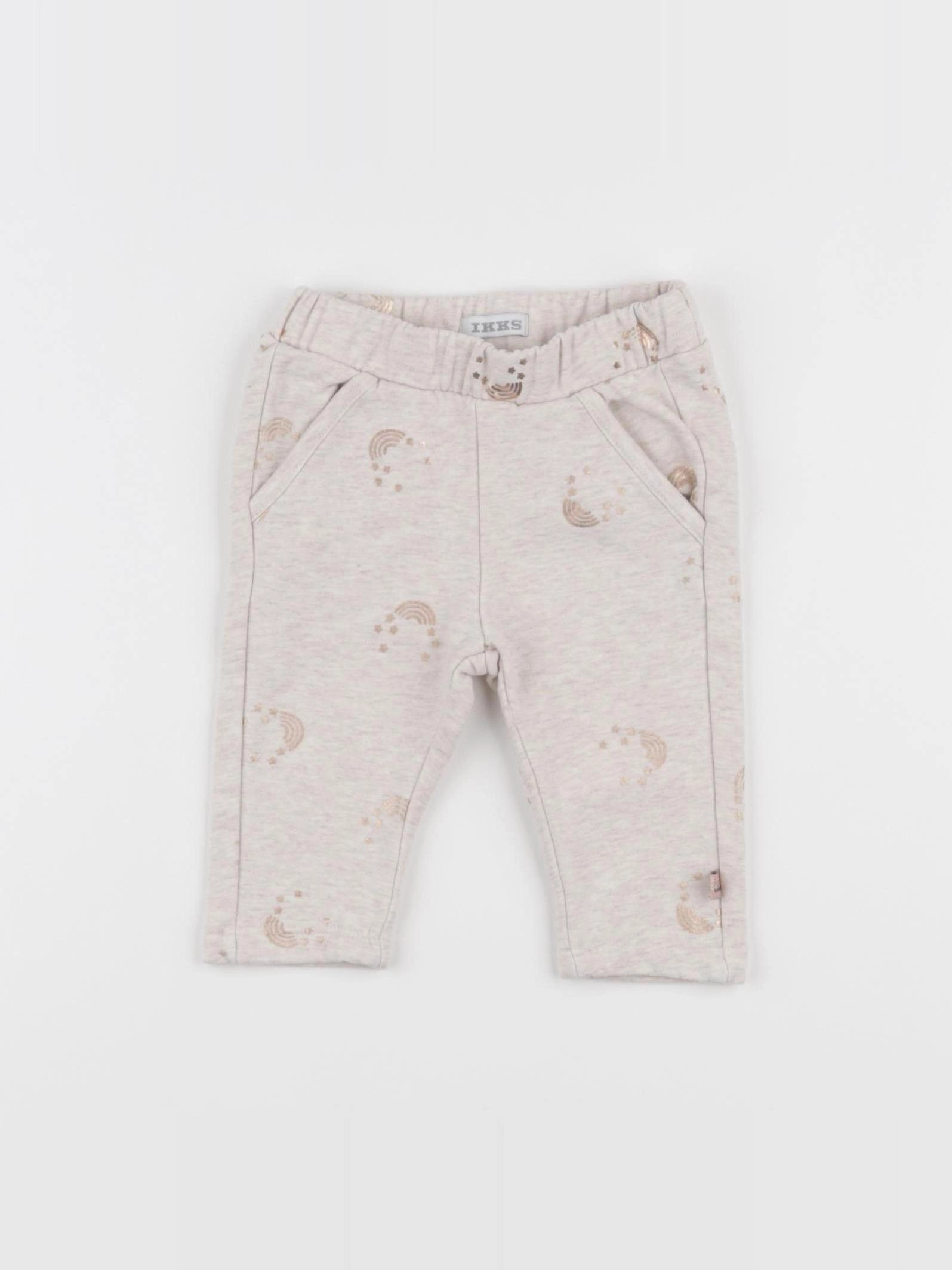 IKKS - legging beige - 3 mois