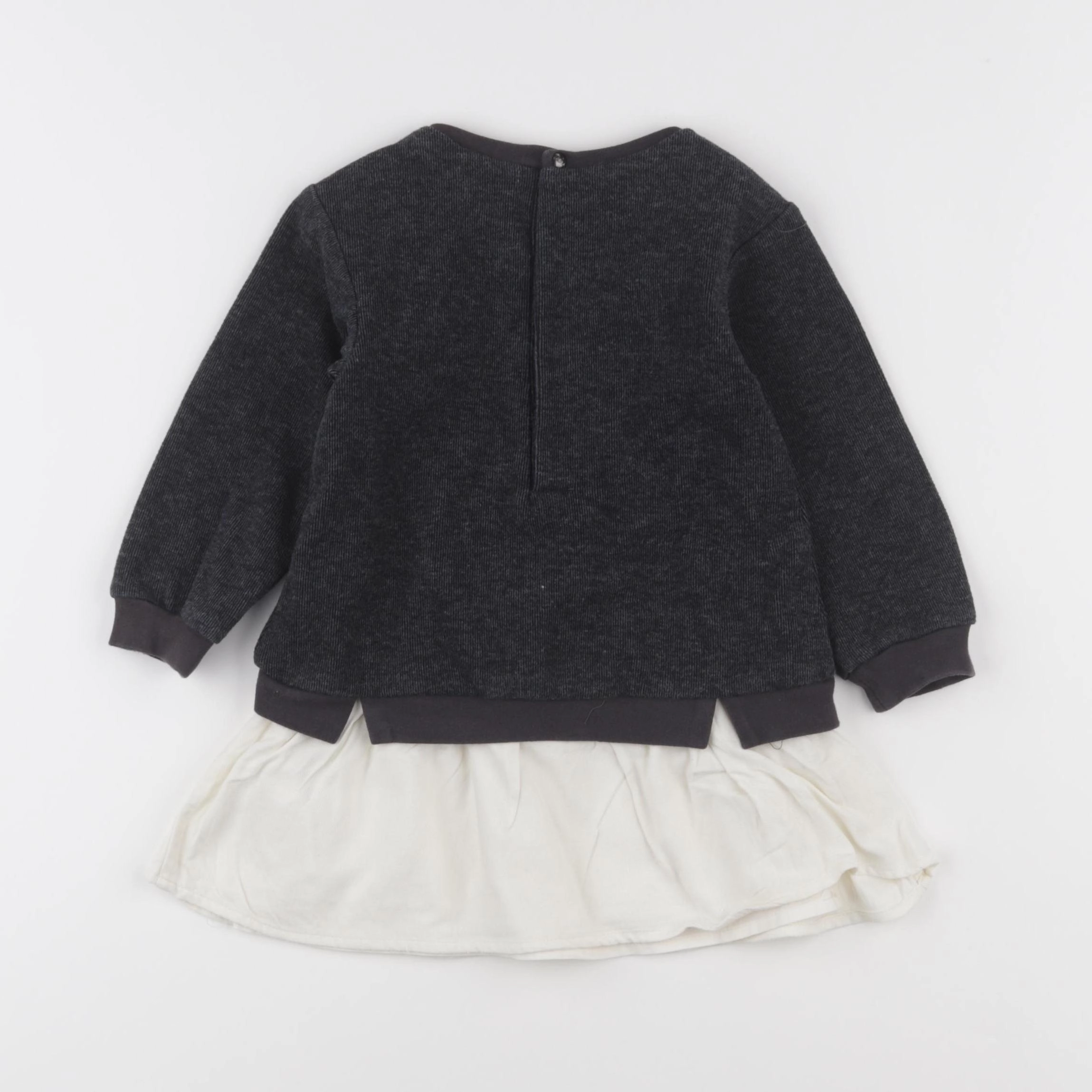 IKKS - robe gris - 2 ans