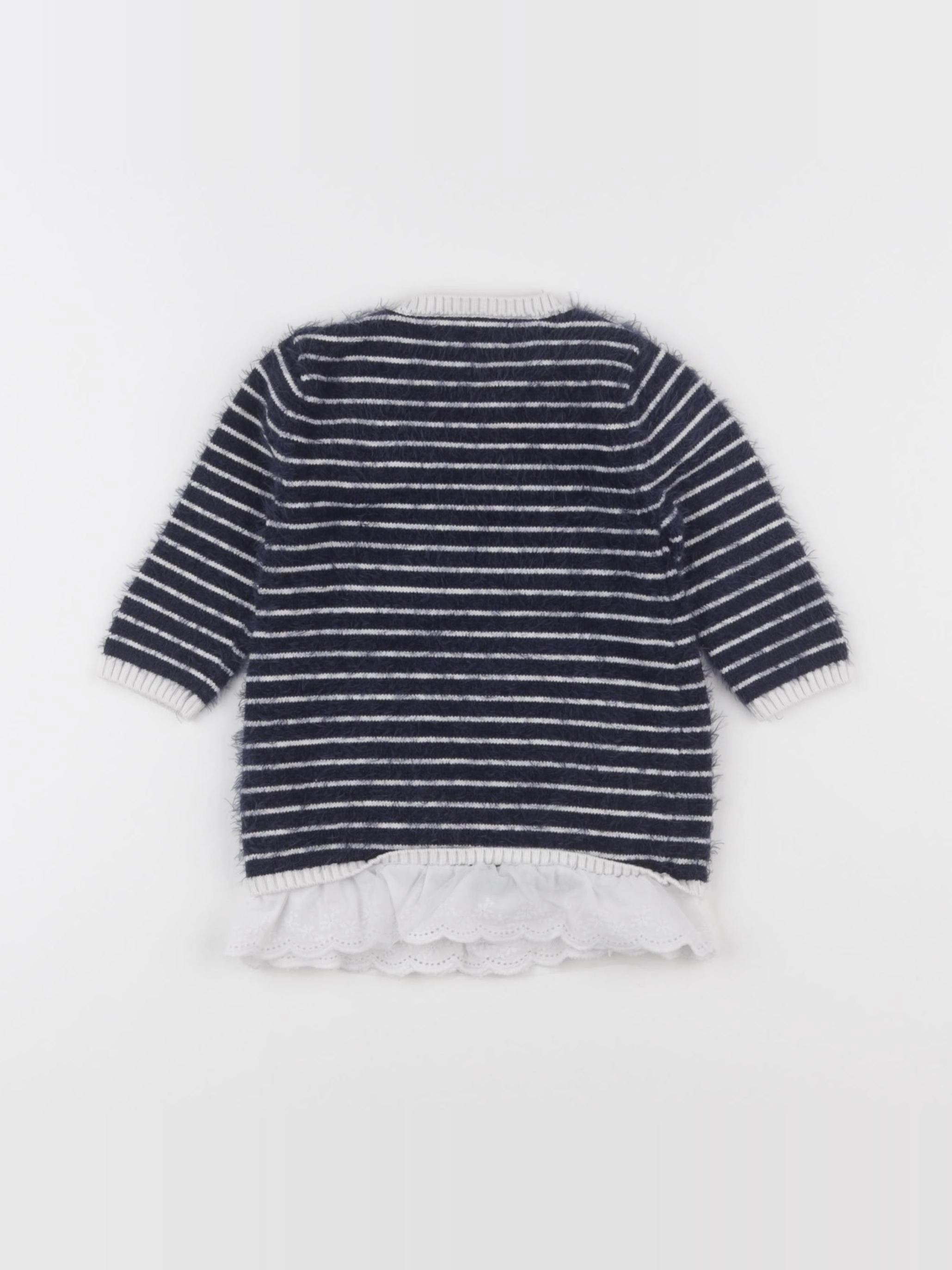 IKKS - robe bleu, blanc - 6 mois