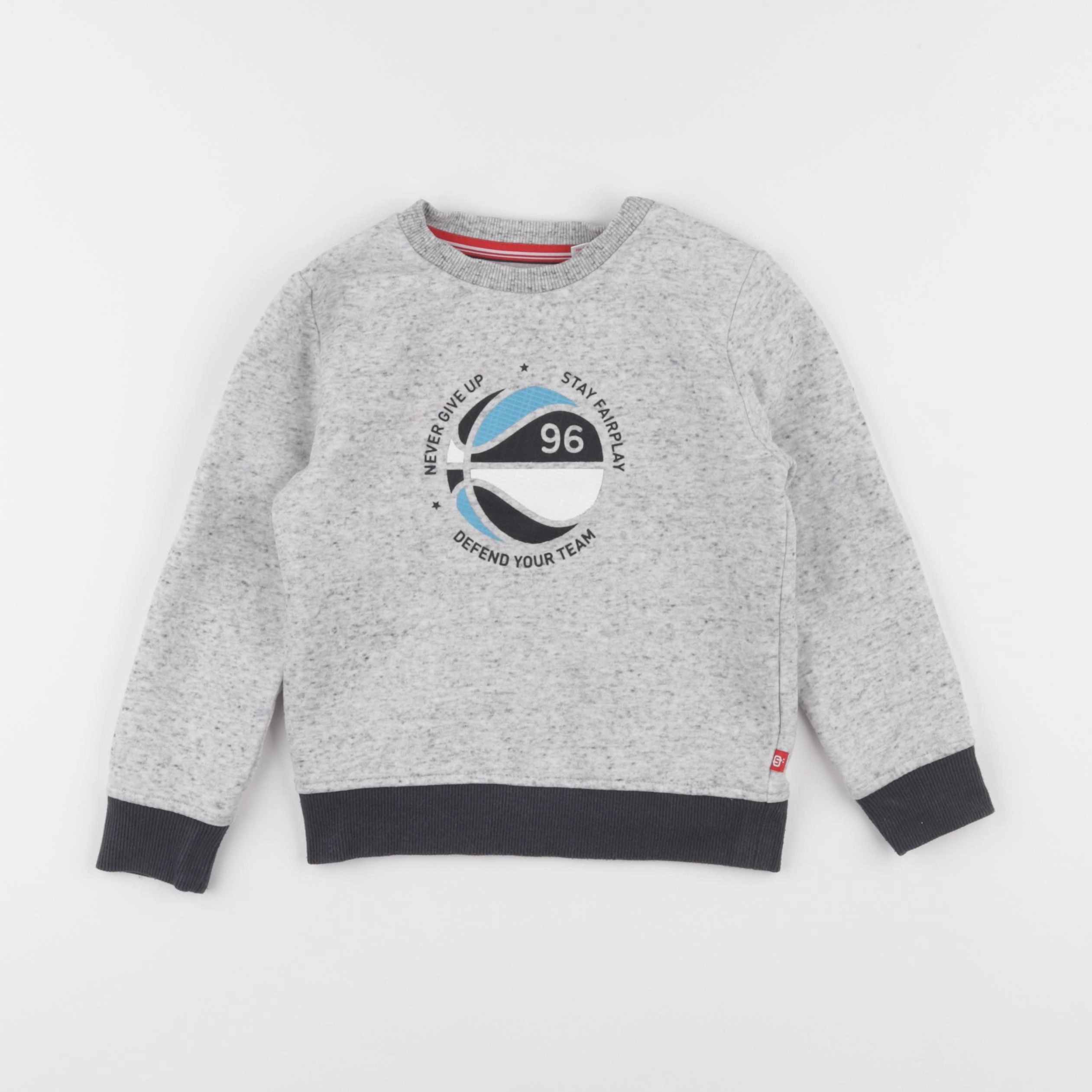 Okaidi - sweat gris - 4 ans