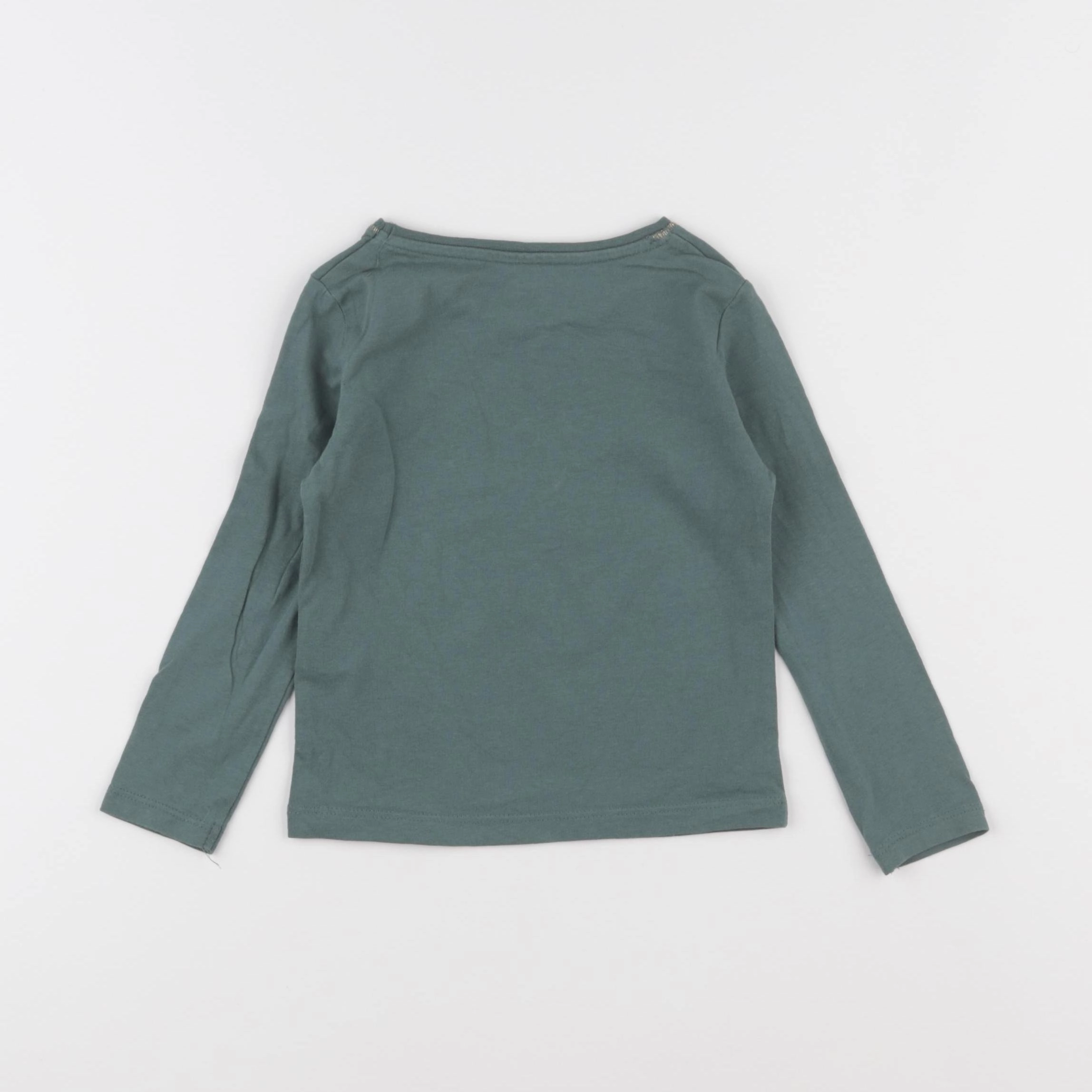 Vertbaudet - tee-shirt vert - 2 ans