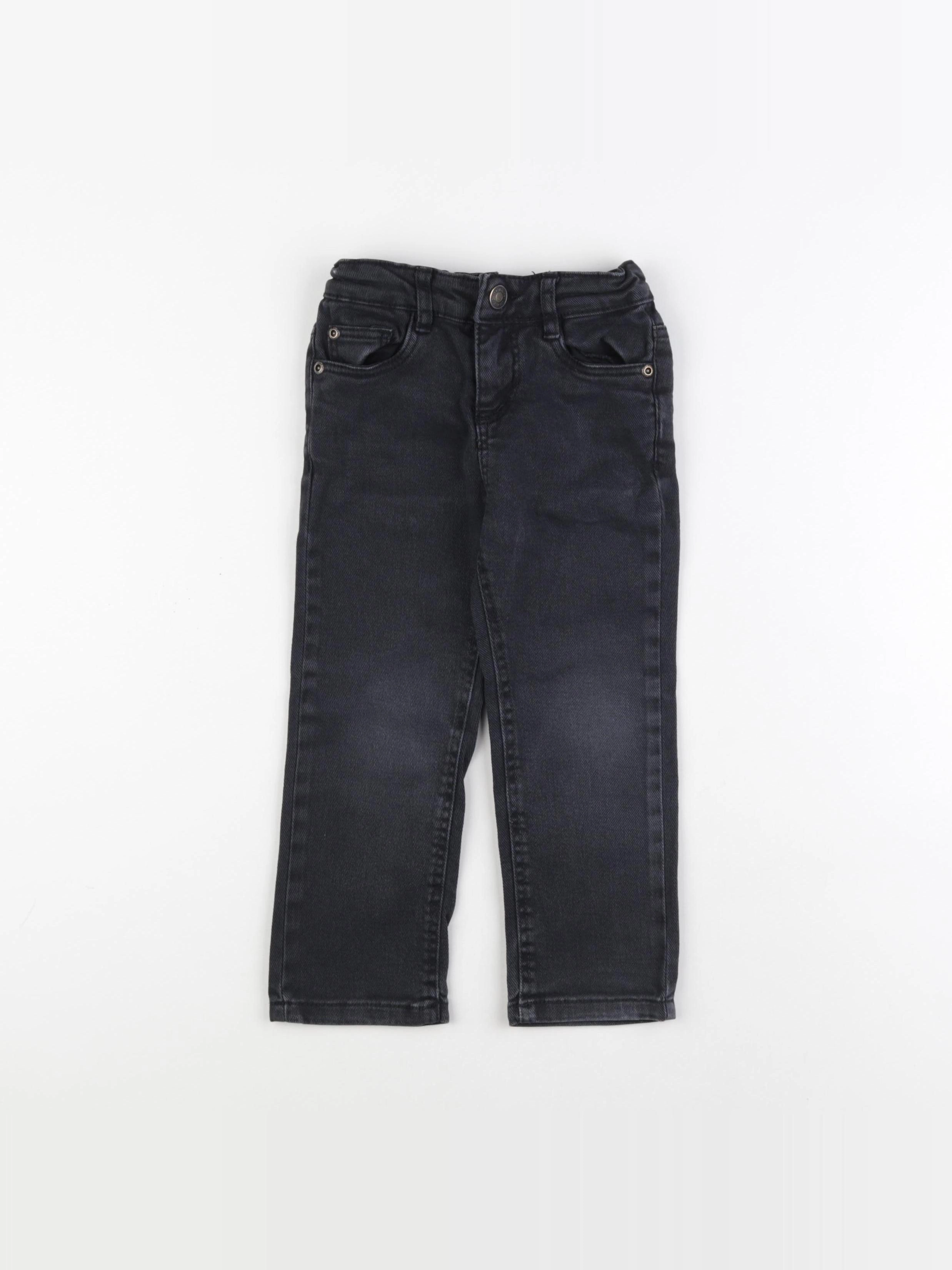 Vertbaudet - jean gris - 3 ans