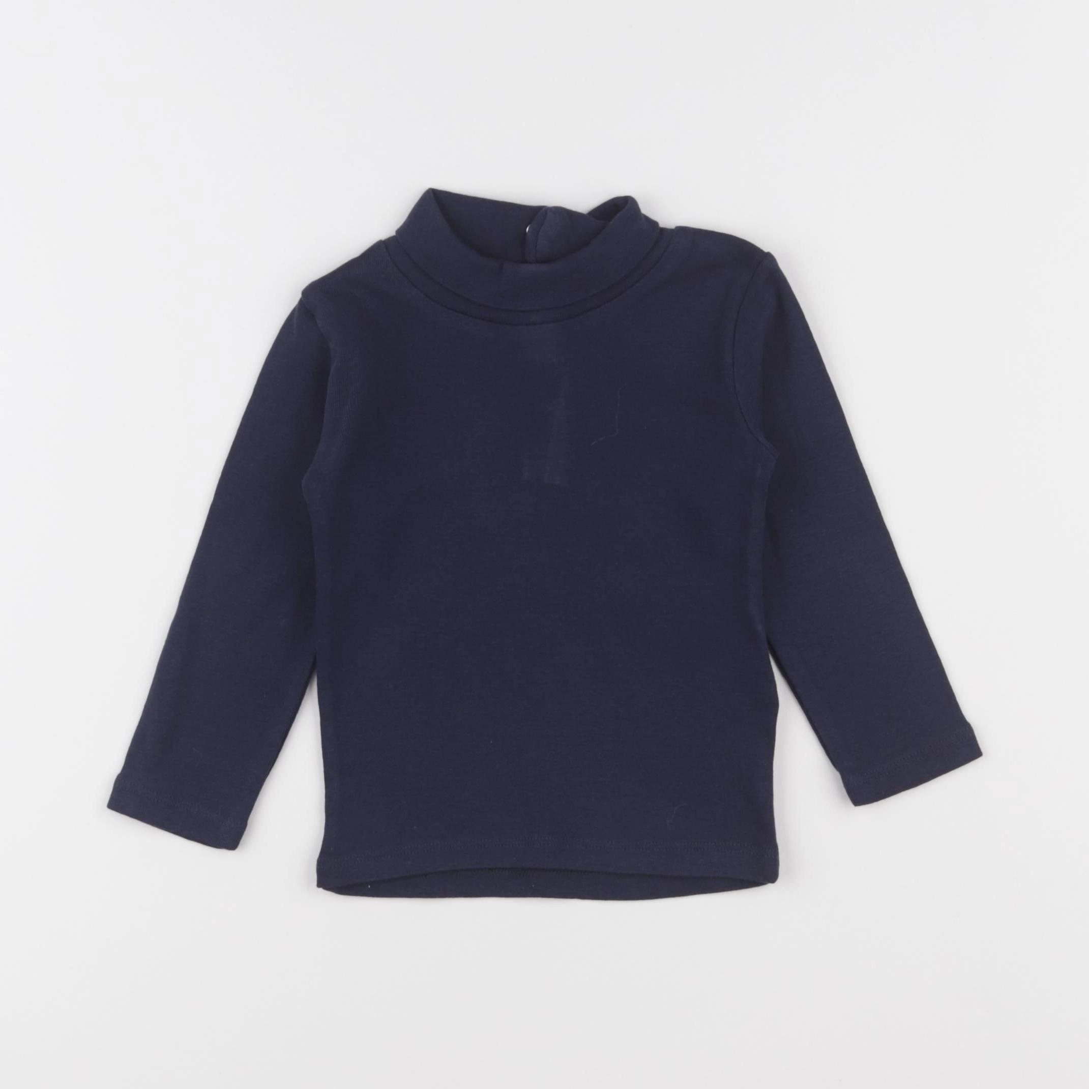 Vertbaudet - tee-shirt bleu - 18 mois