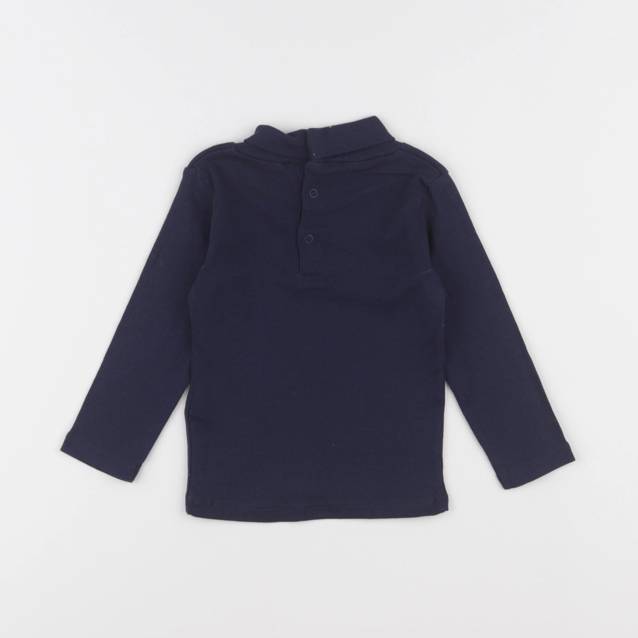 Vertbaudet - tee-shirt bleu - 18 mois