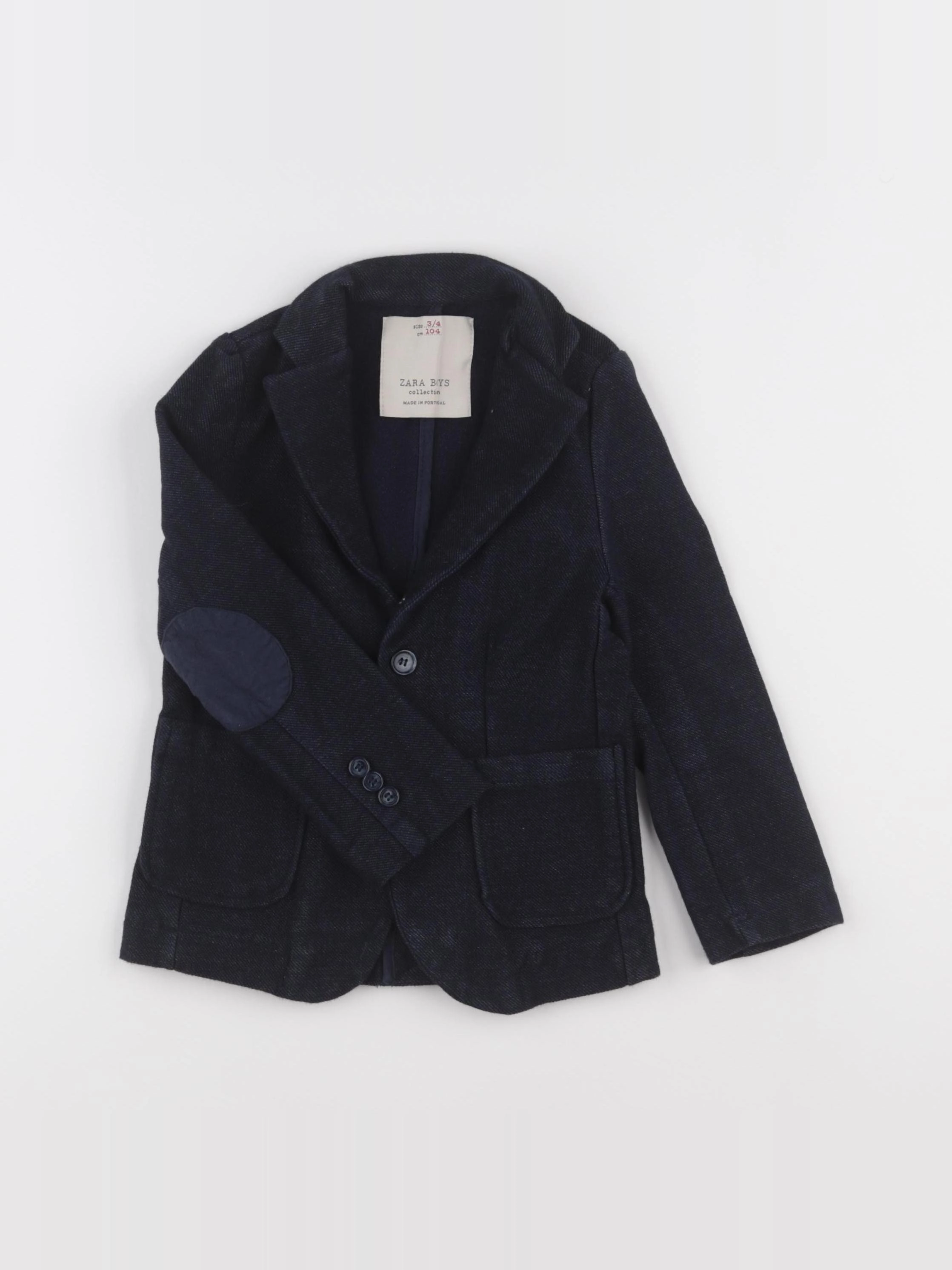 Zara - veste bleu - 3/4 ans