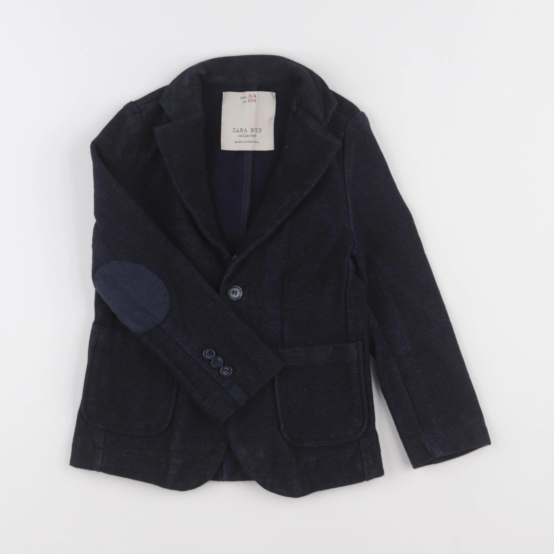 Zara - veste bleu - 3/4 ans