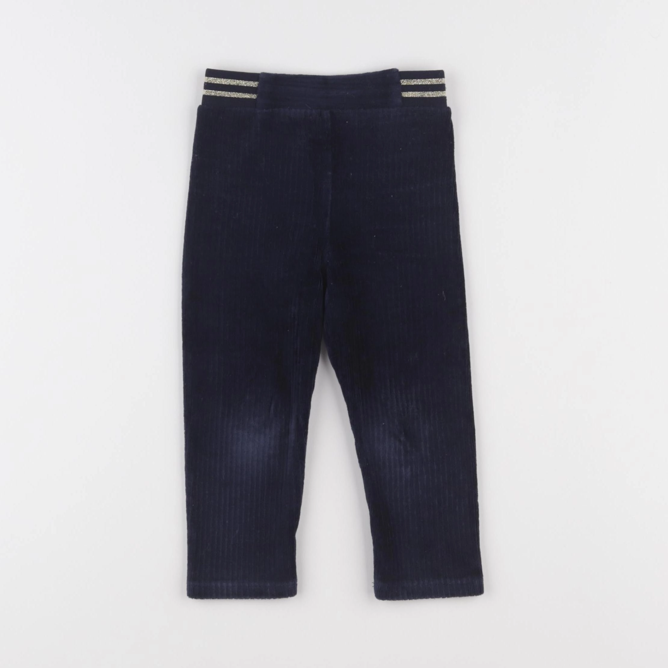 Vertbaudet - pantalon bleu - 2 ans