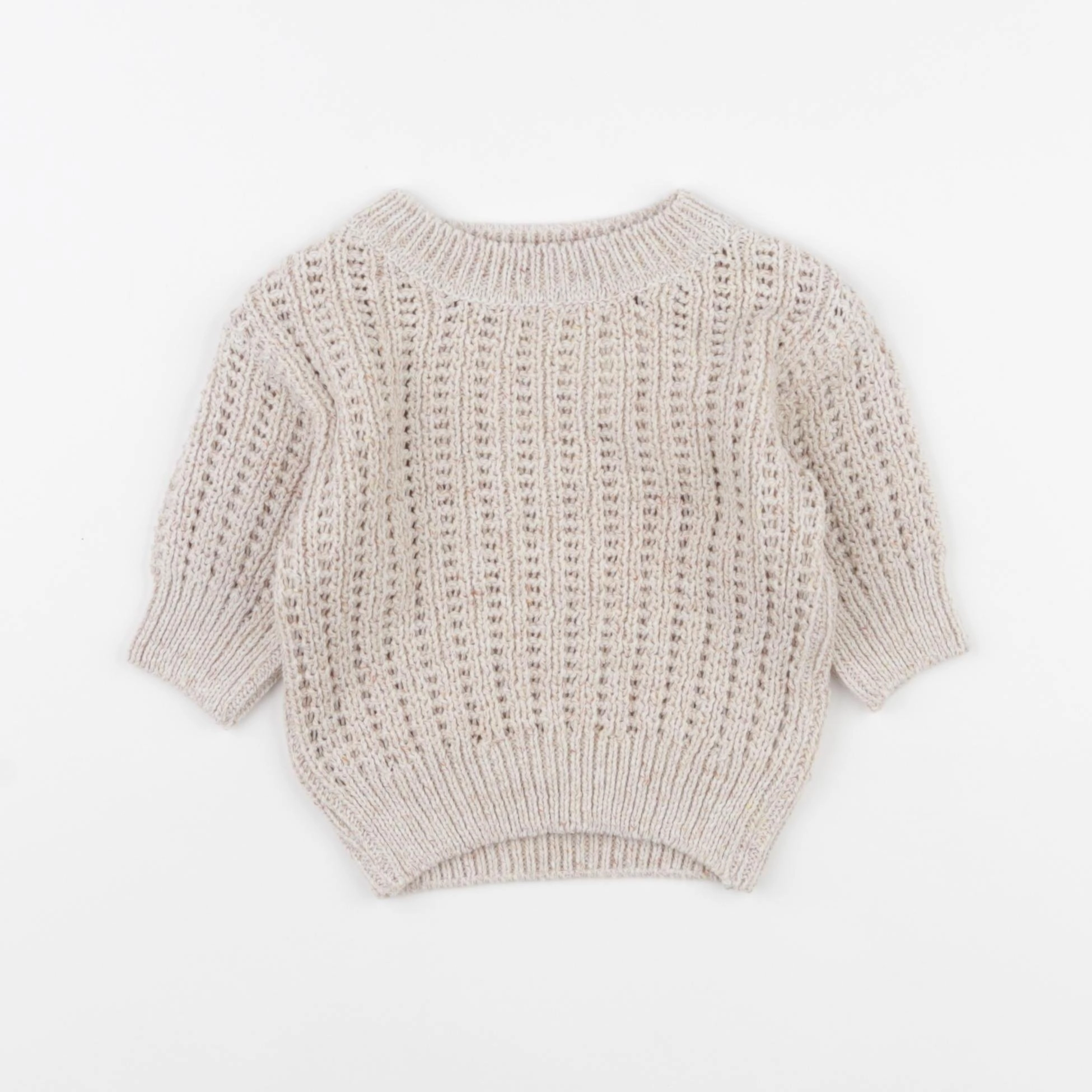 Play Up - pull beige - 3 mois