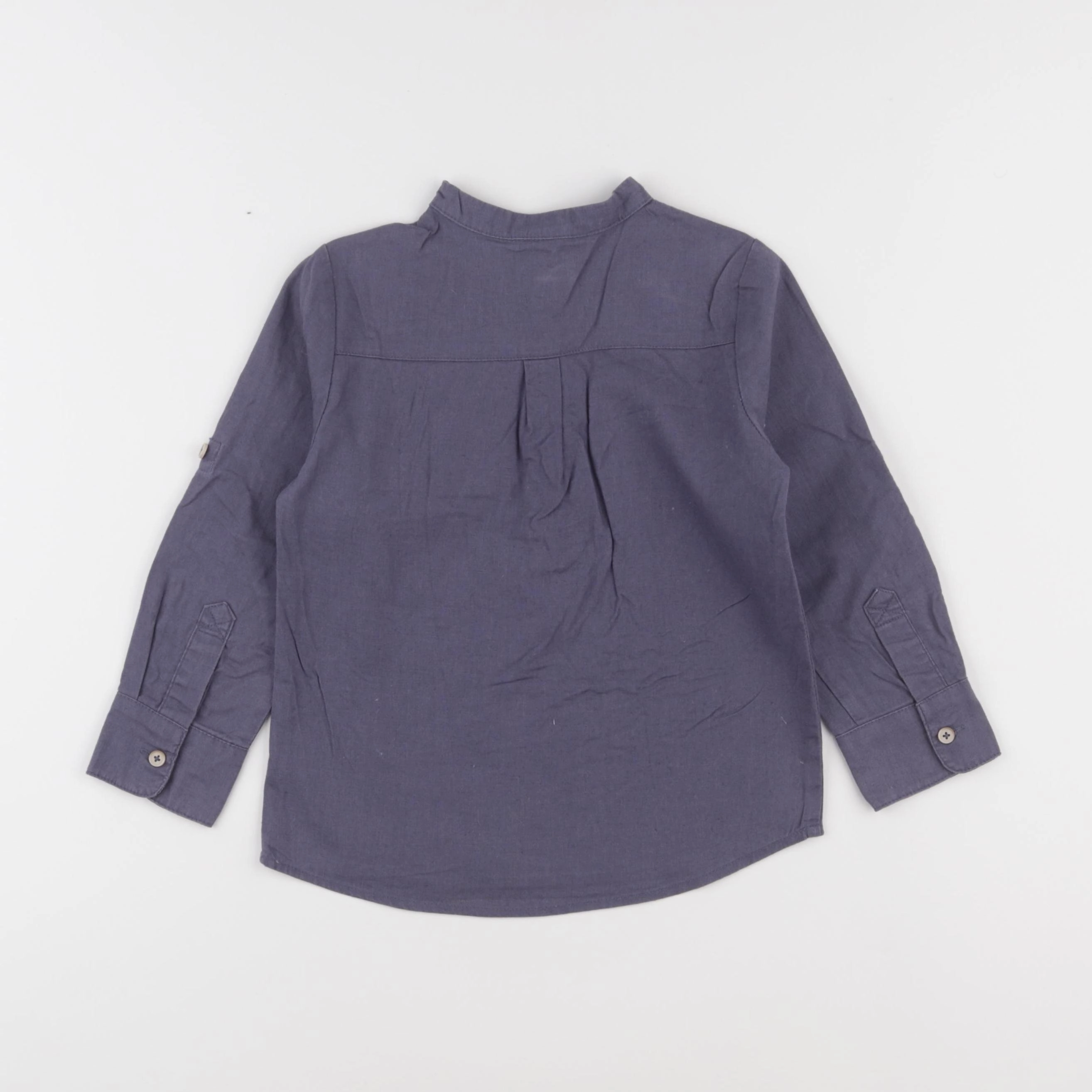 Vertbaudet - chemise bleu - 4 ans