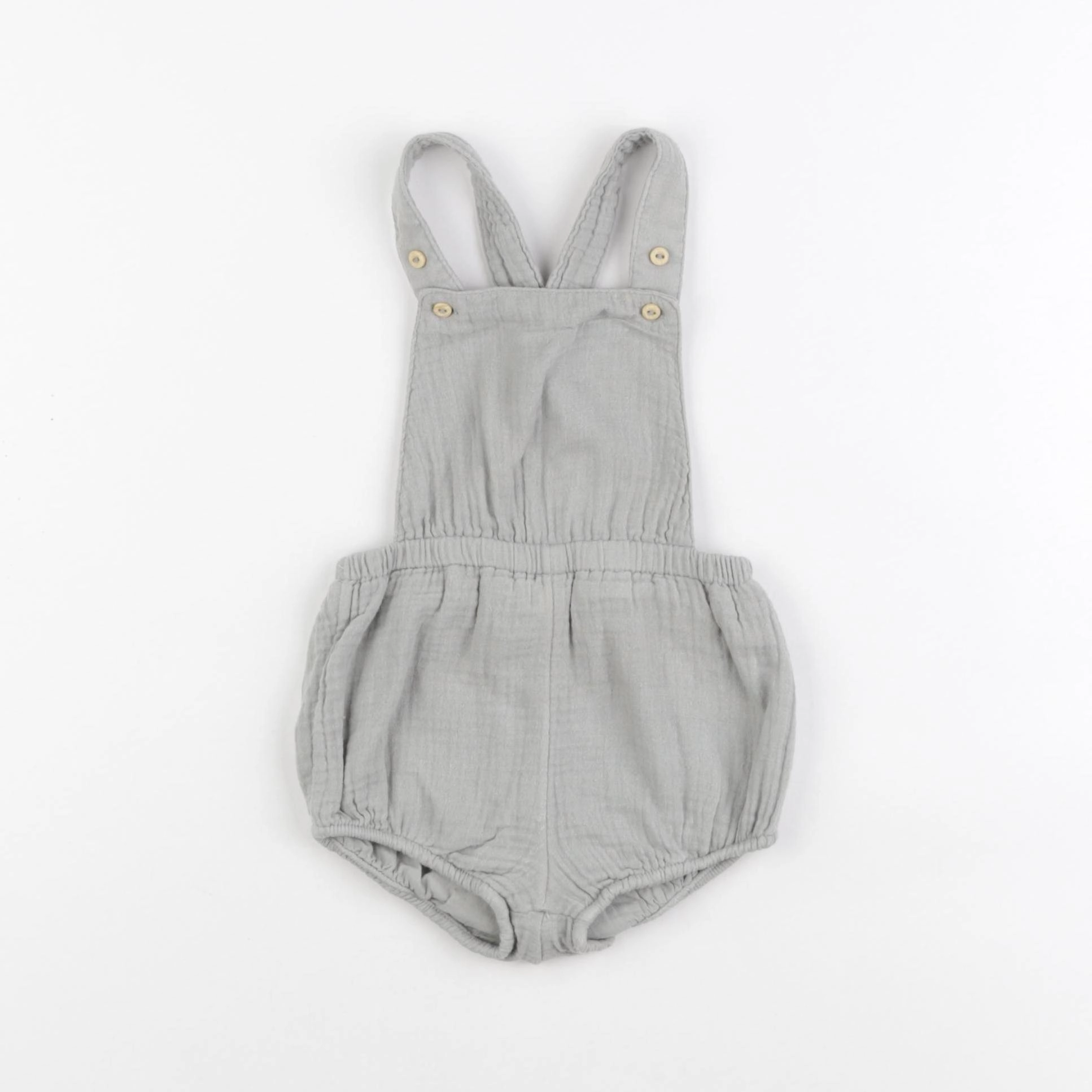H&M - salopette vert - 6 mois
